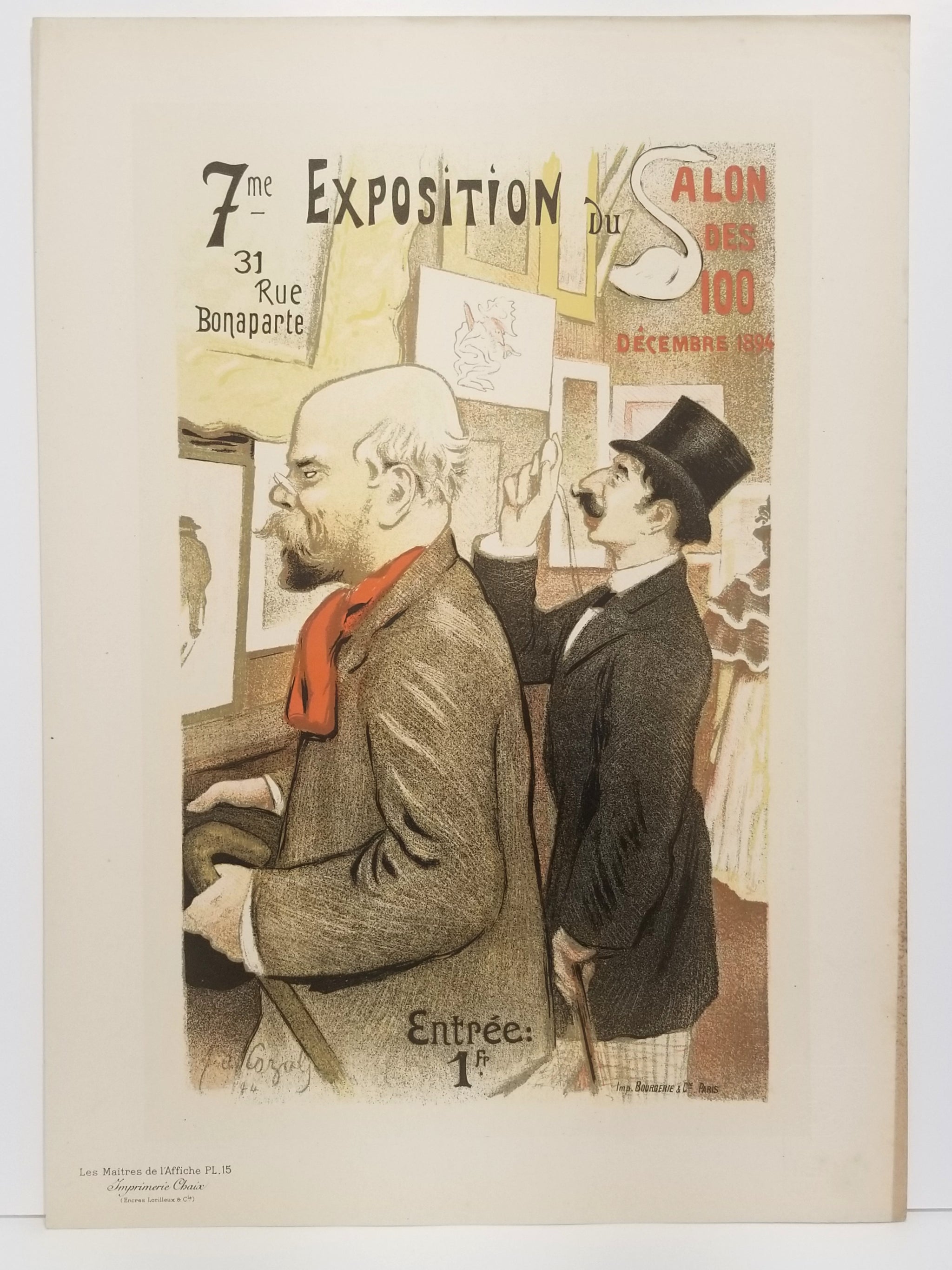 7è Exposition du Salon des Cent. 1894-1896.
