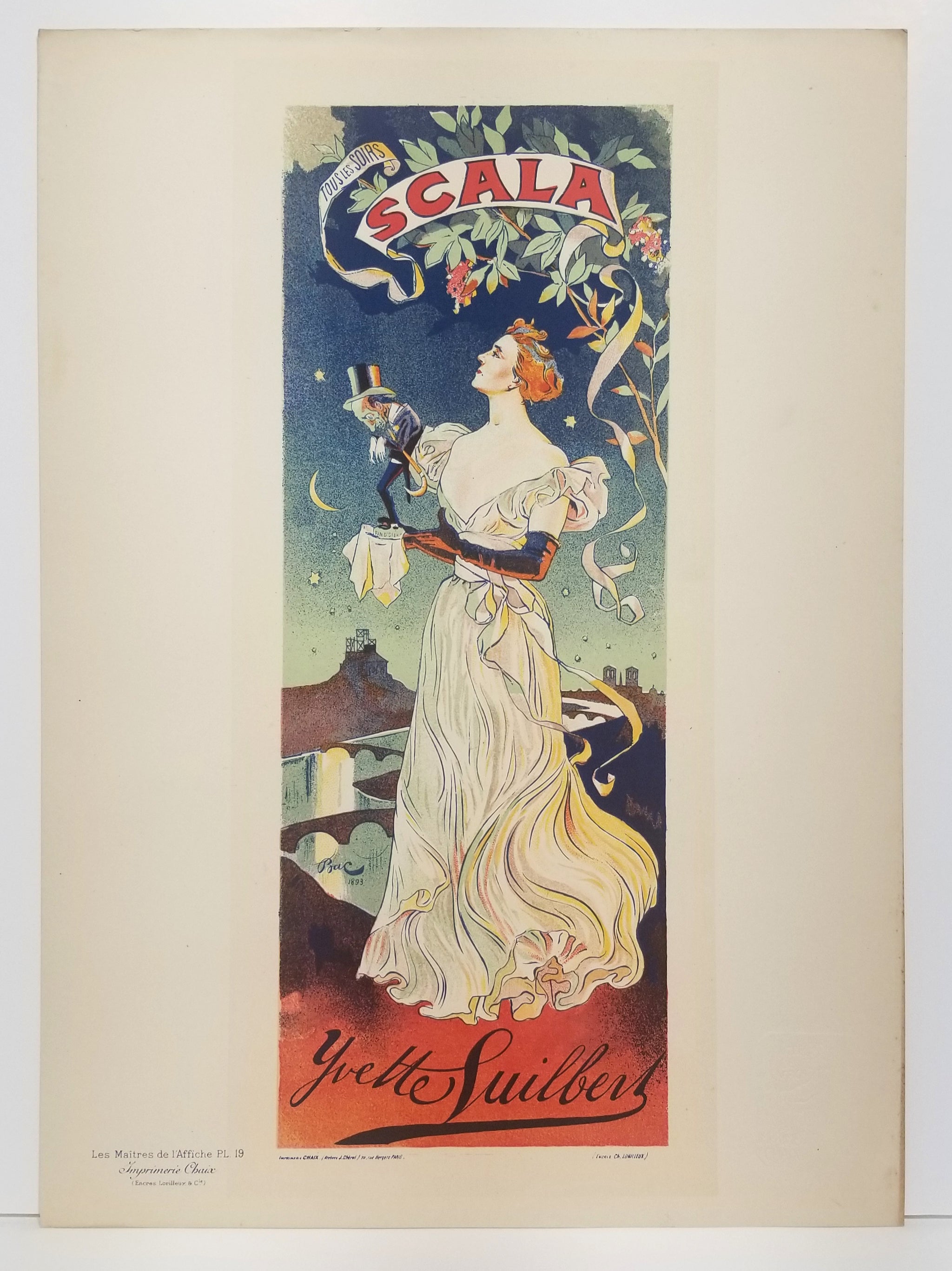 Yvette Guilbert. 1893-1896.