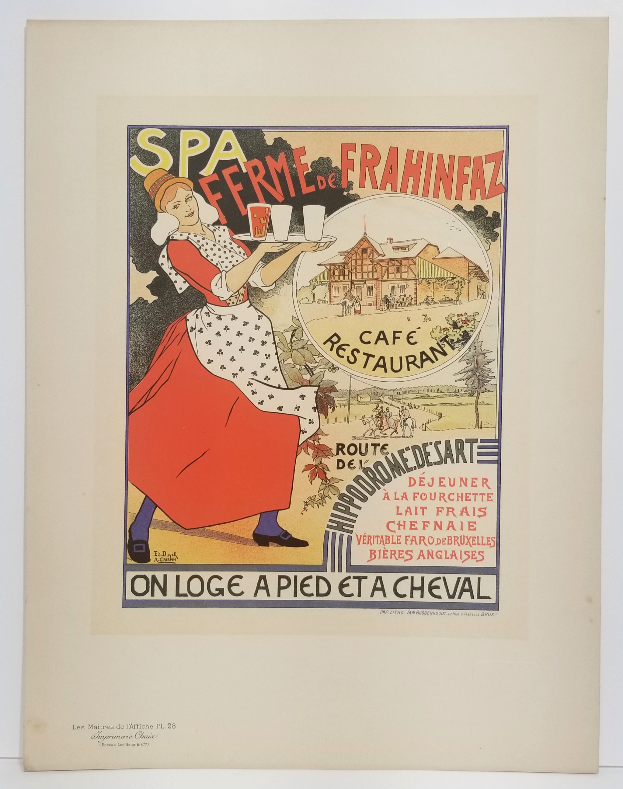 Ferme de Frahinfaz. 1894-1896.