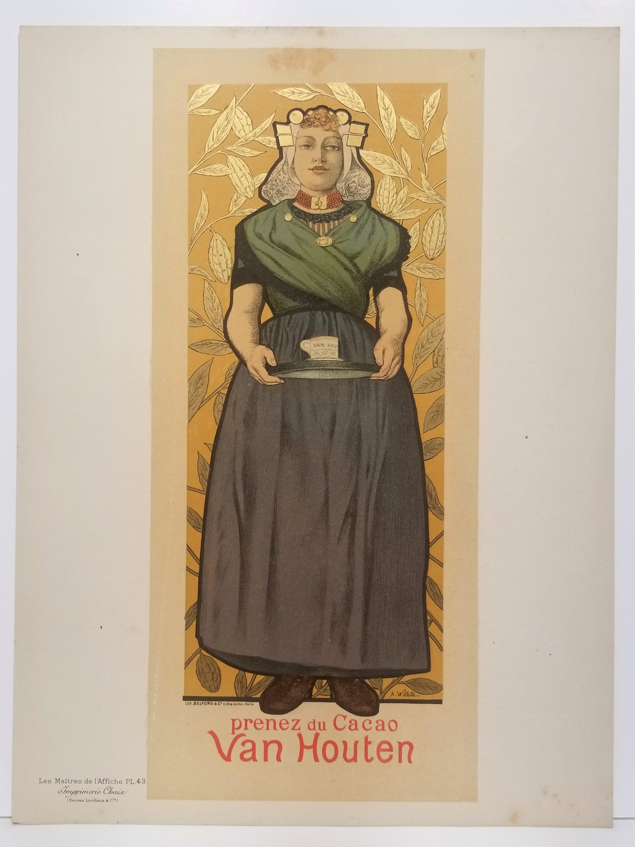 Cacao Van Houten. 1893-1896.