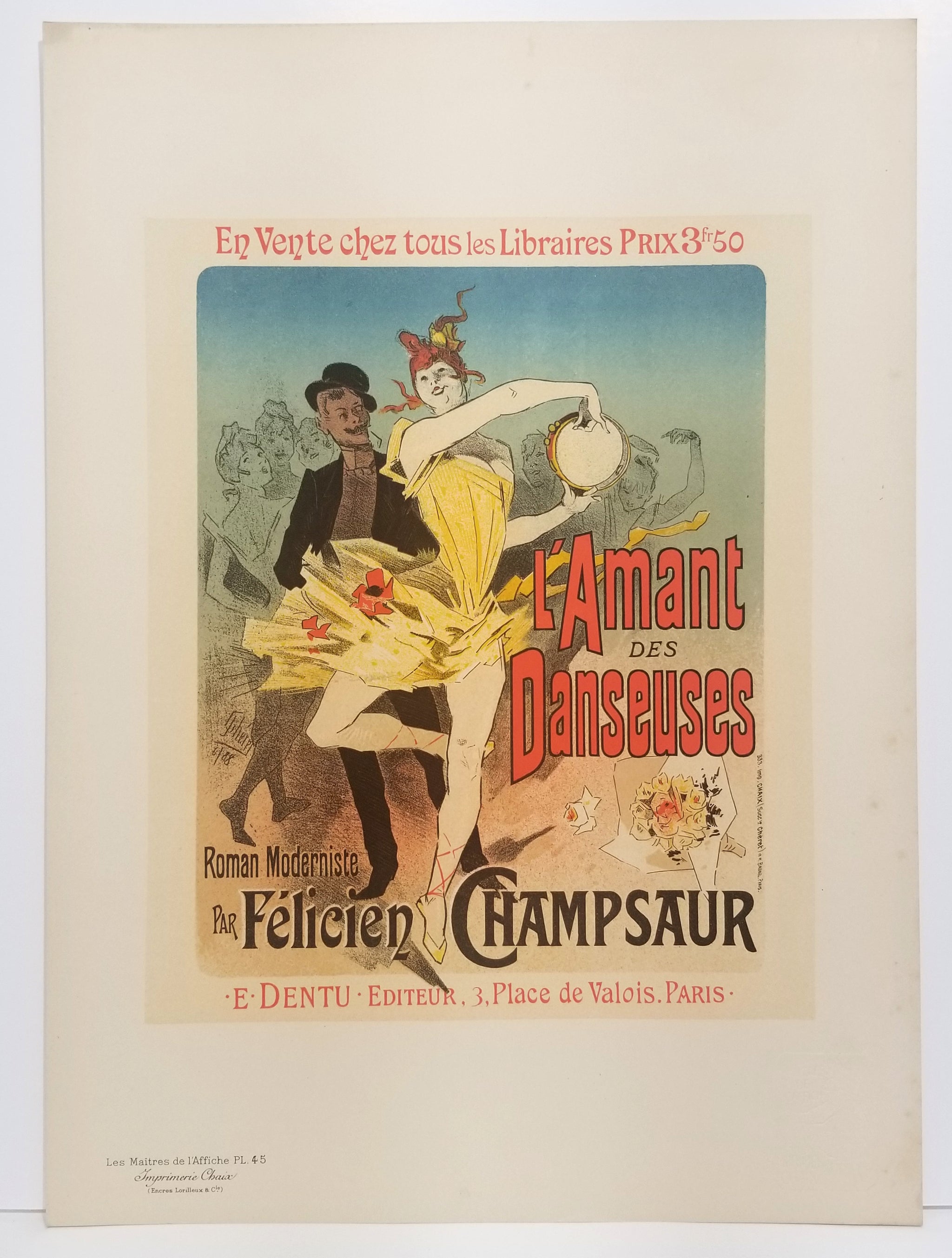 l'Amant des danseuses. 1888-1896.