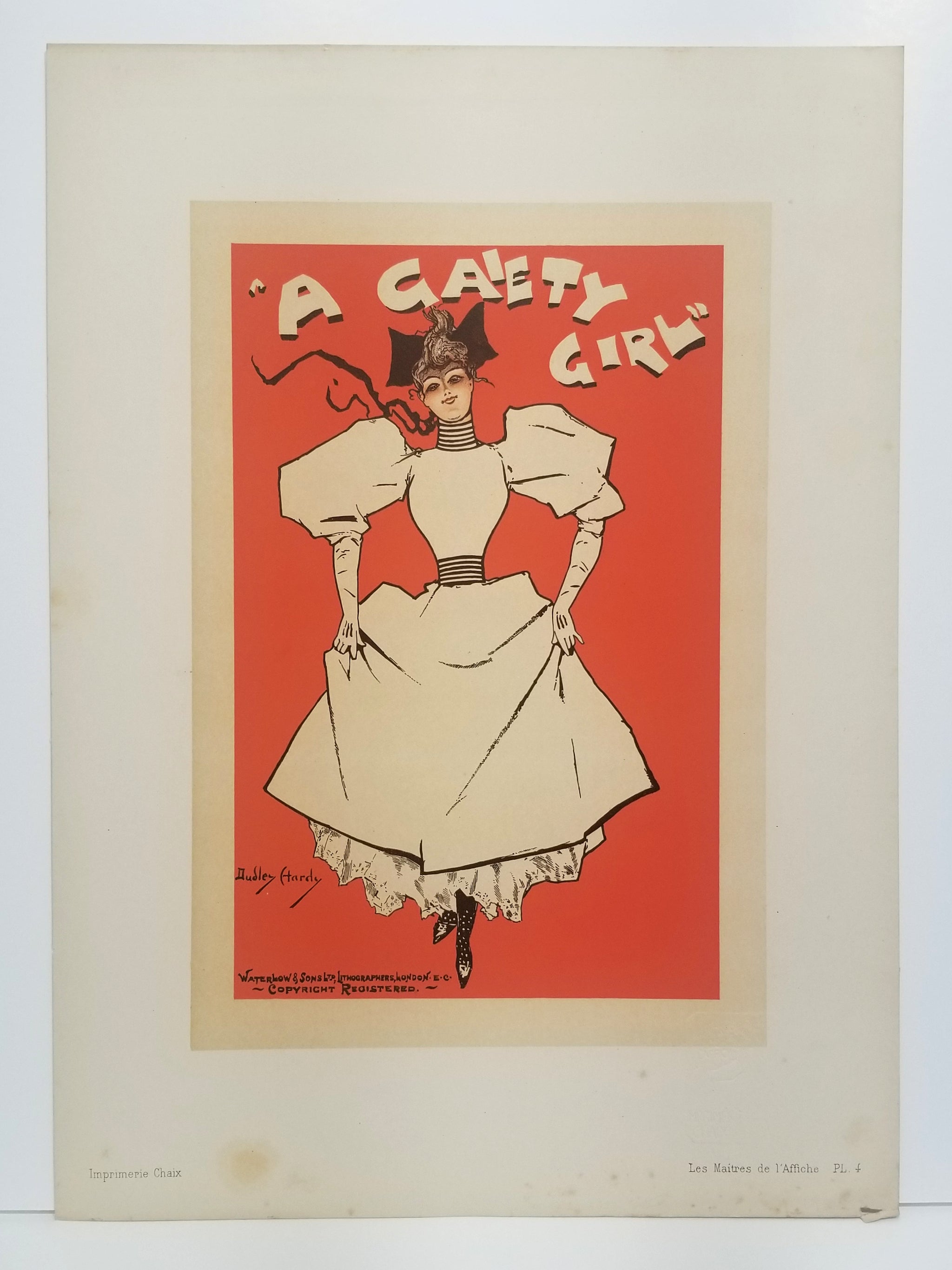 A gaiety girl. 1894-1896.