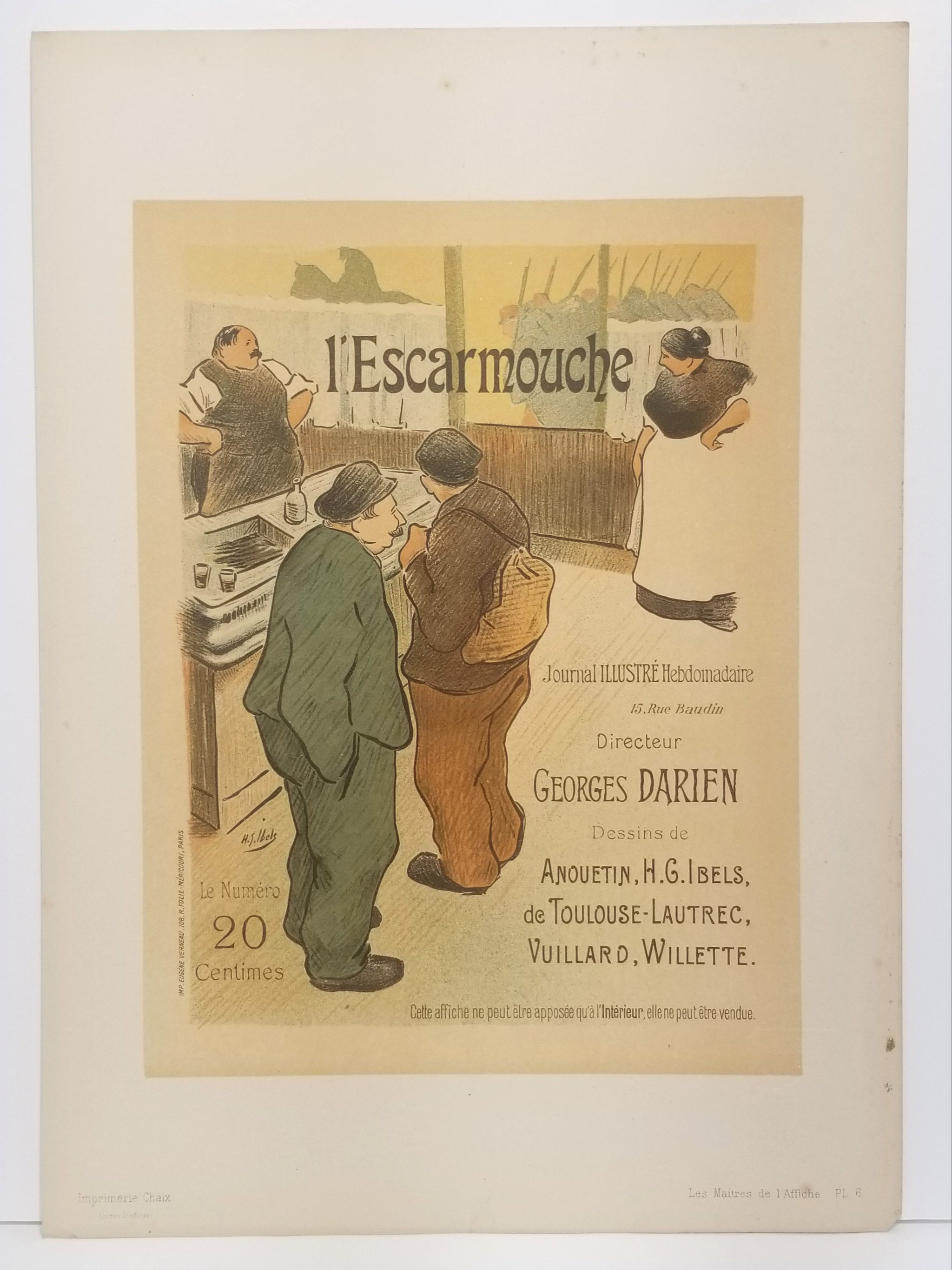 L'Escarmouche. 1893-1895.