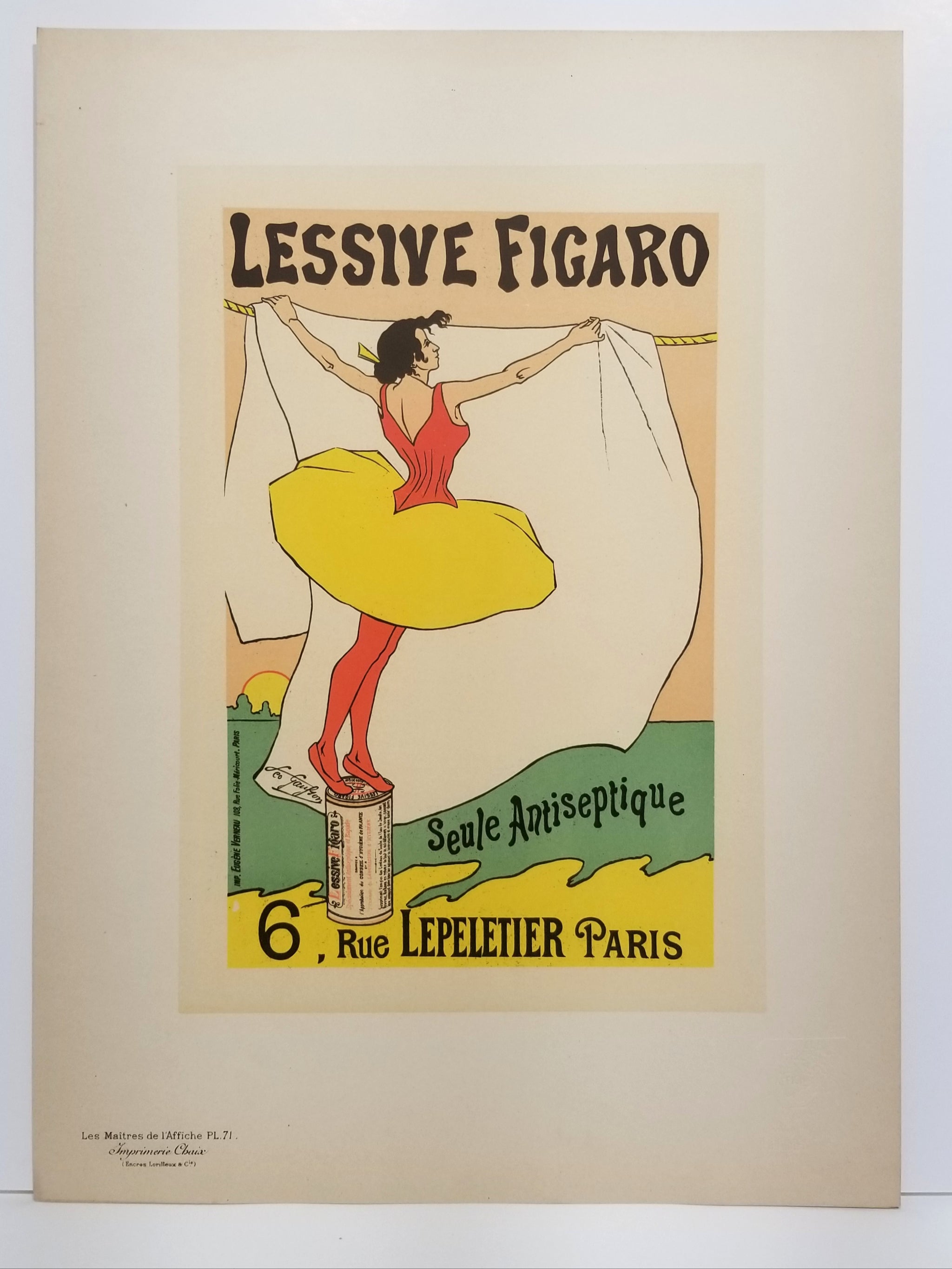 Lessive Figaro. 1893 - 1897.