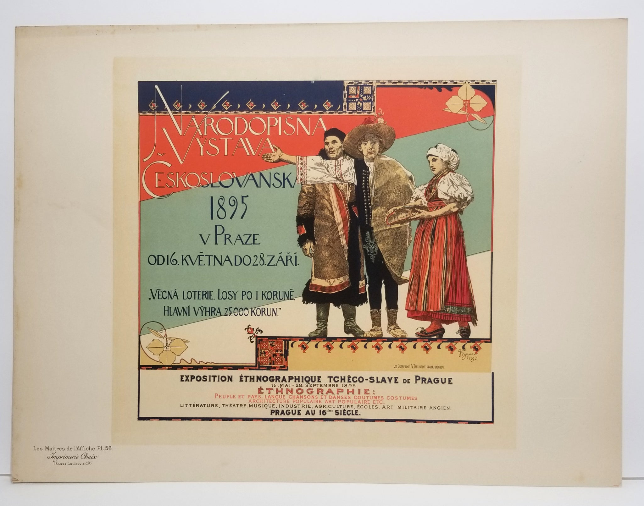 Exposition ethnographique tchéco-slave de Prague. 1894.