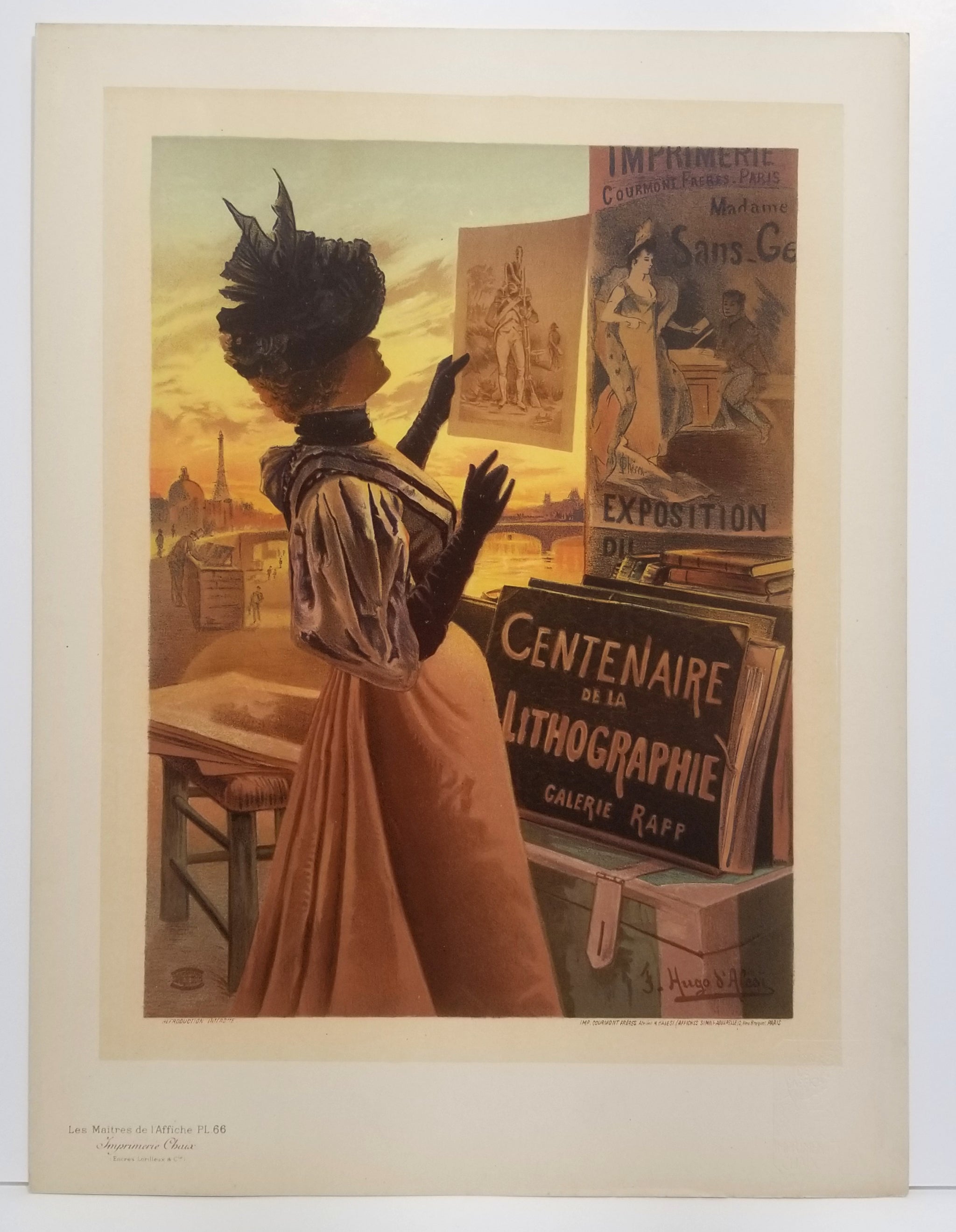 Centenaire de la lithographie. 1895-1897.