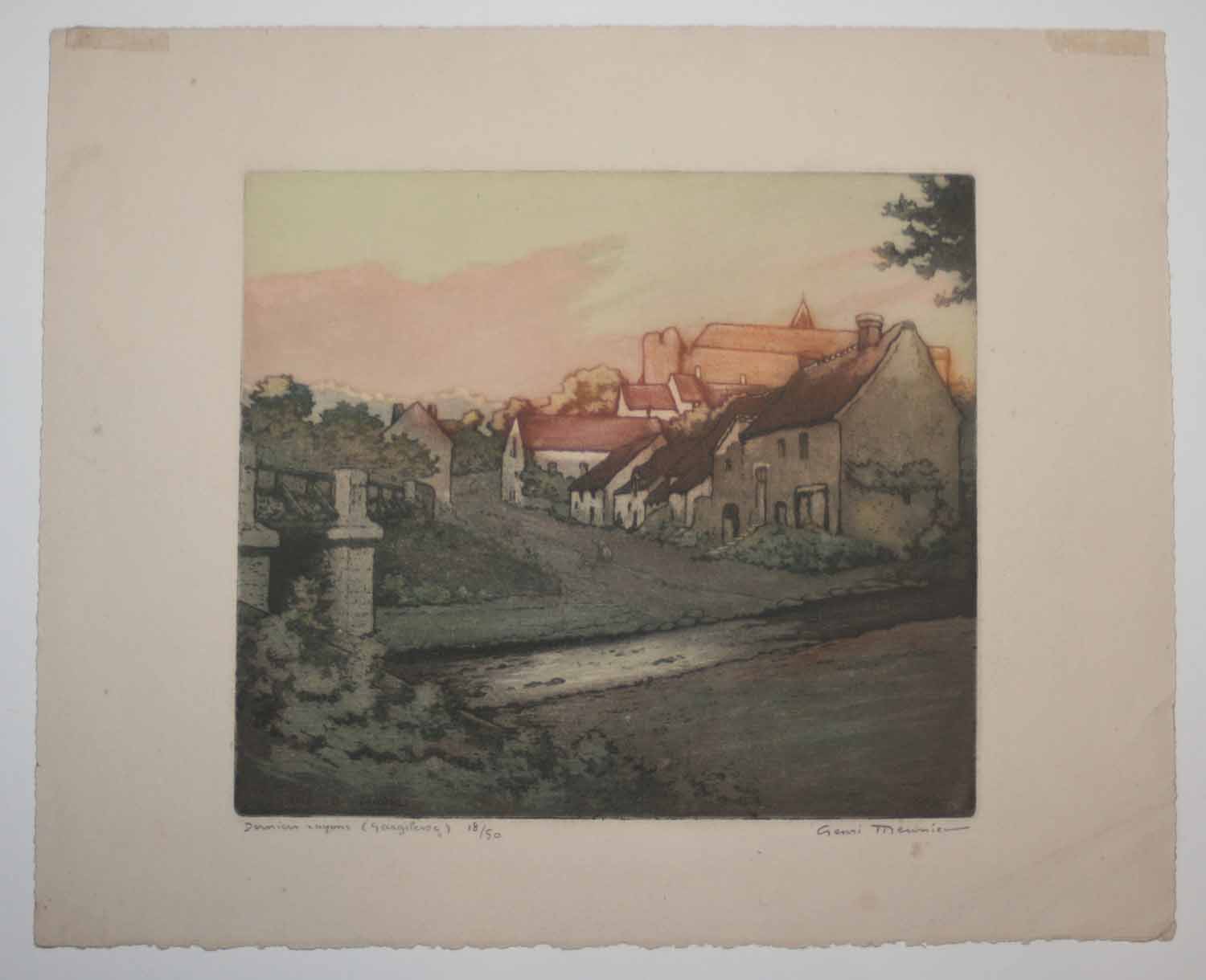 Derniers rayons (Gargilesse).