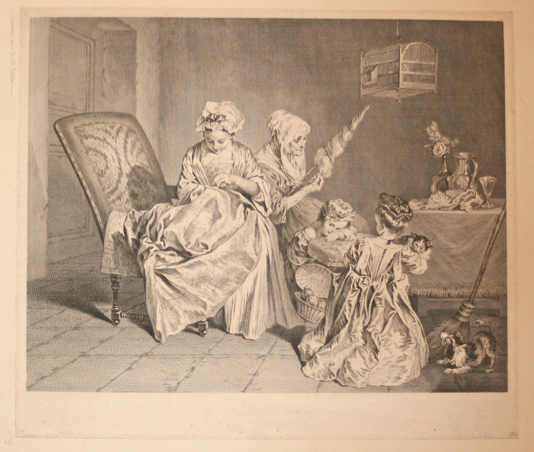 L'occupation selon l'âge.