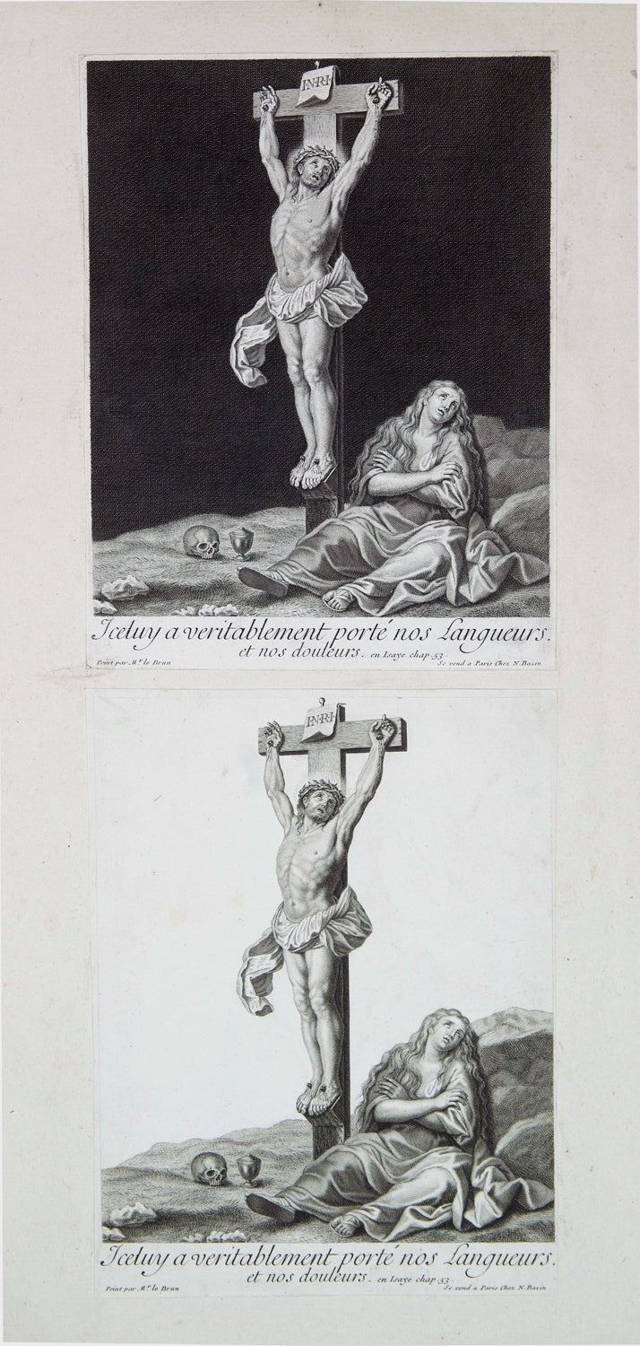 Oeuvres de Lebrun, Mignard et Coÿpel. c.