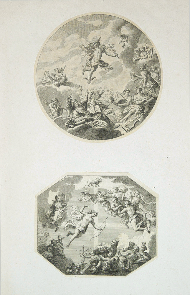 Oeuvres de Lebrun, Mignard et Coÿpel. c.