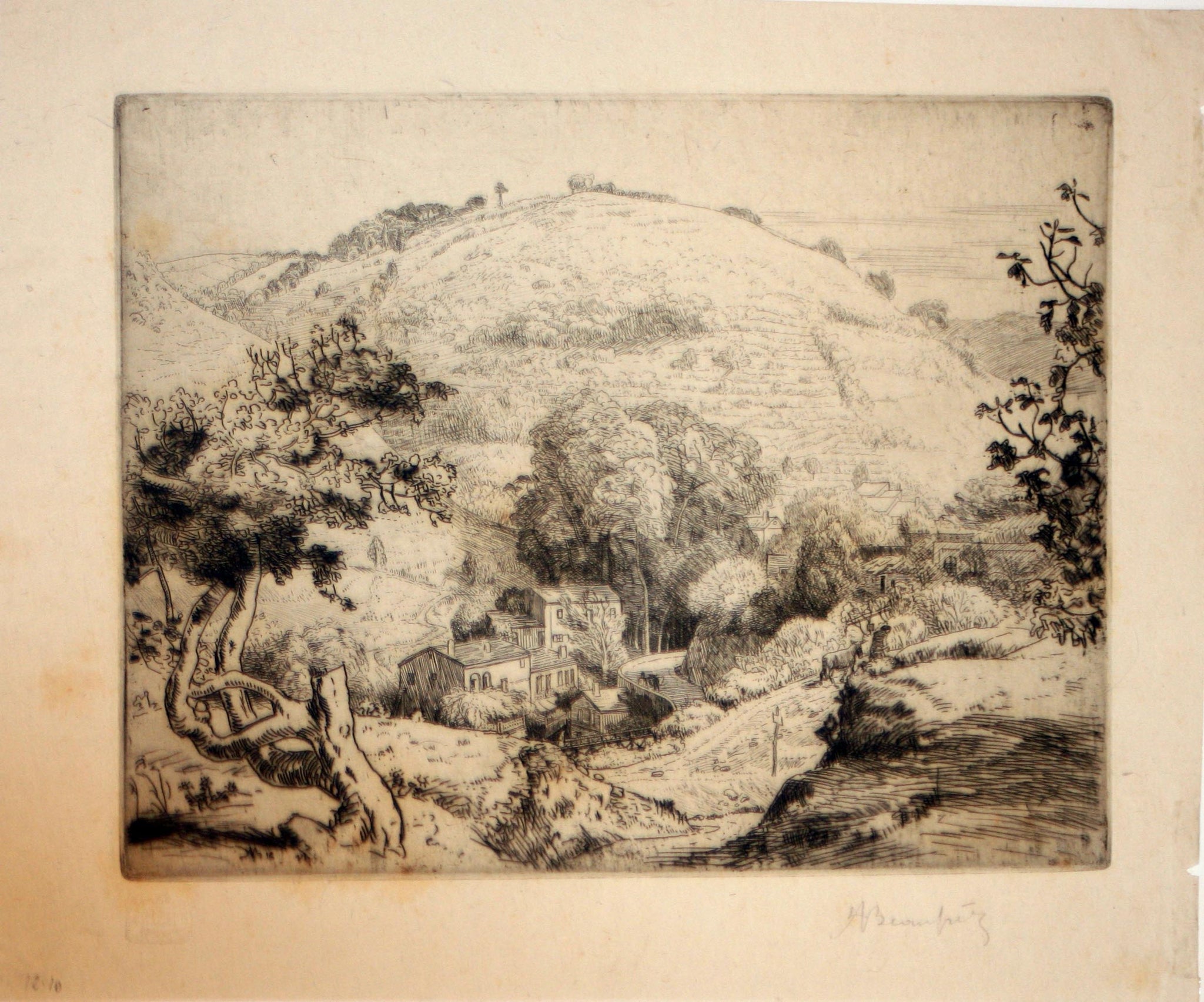 Paysage algérien au Frais Vallon.