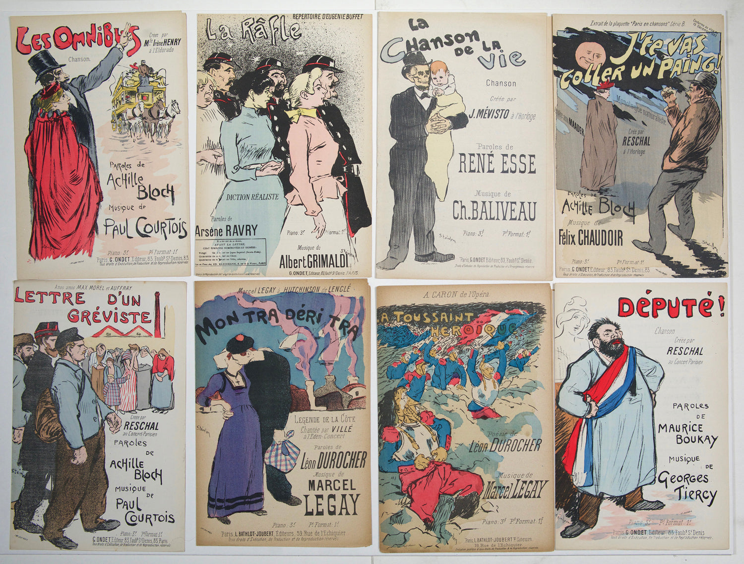 Mélodies illustrées. 1892-
