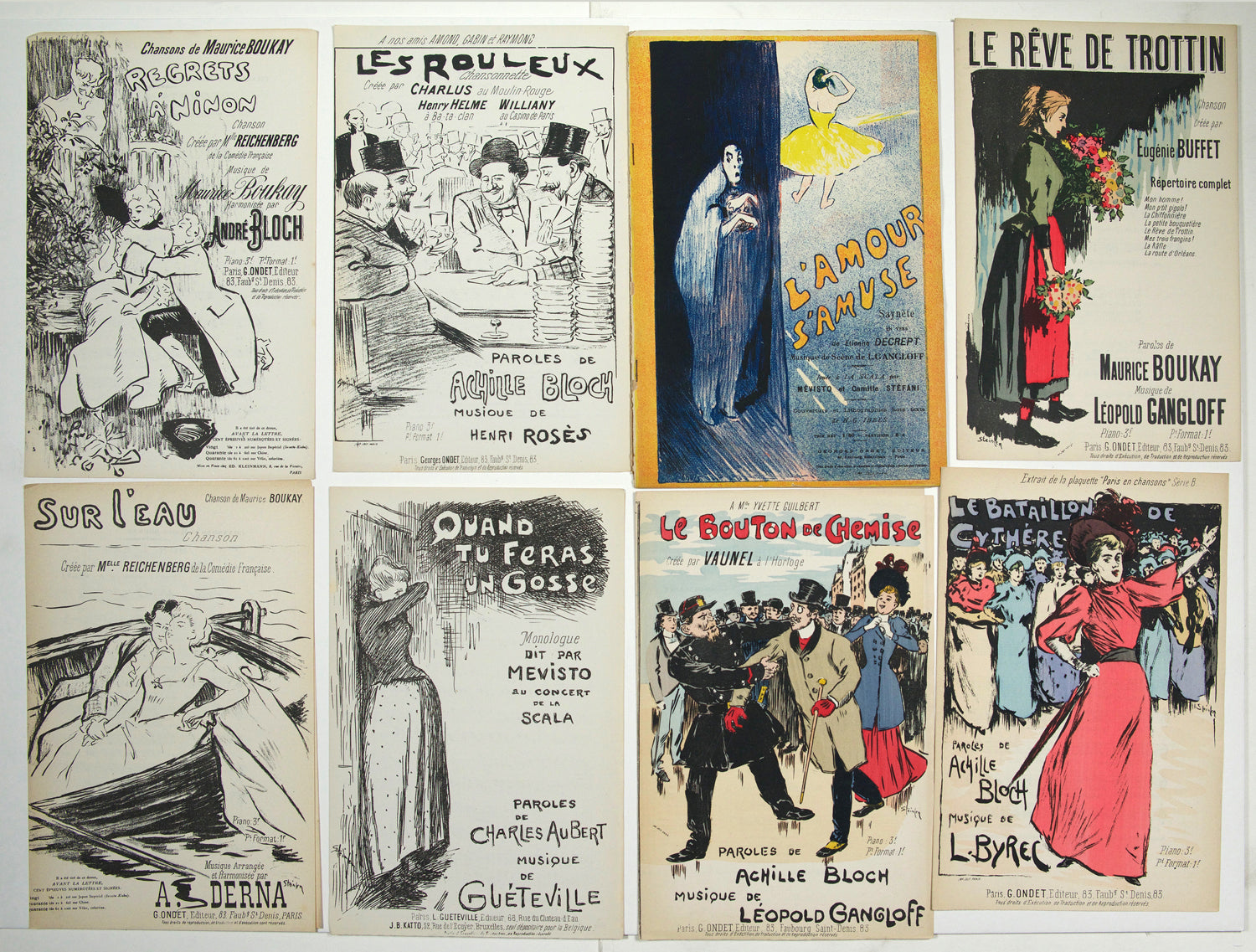 Mélodies illustrées. 1892-