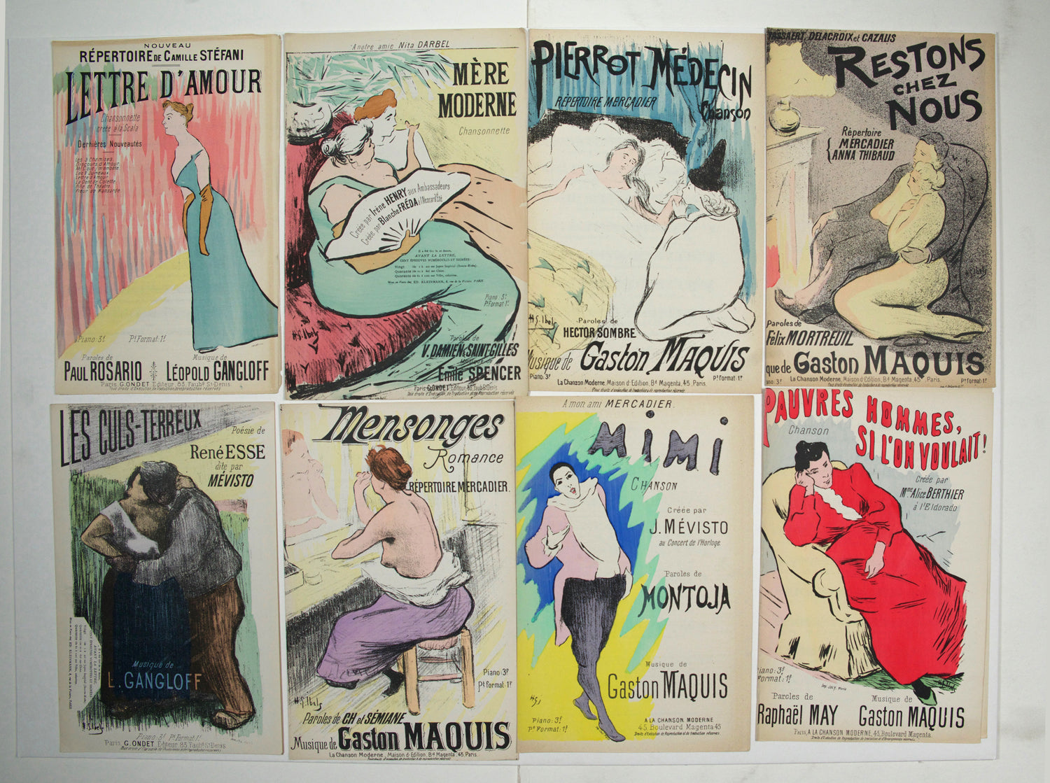 Mélodies illustrées. 1892-