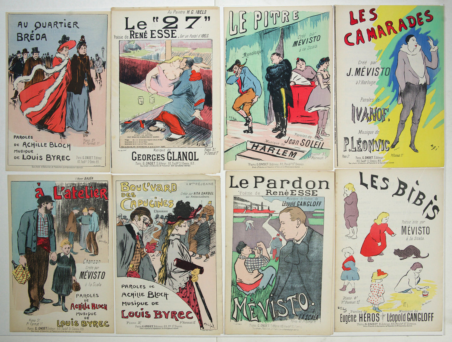 Mélodies illustrées. 1892-