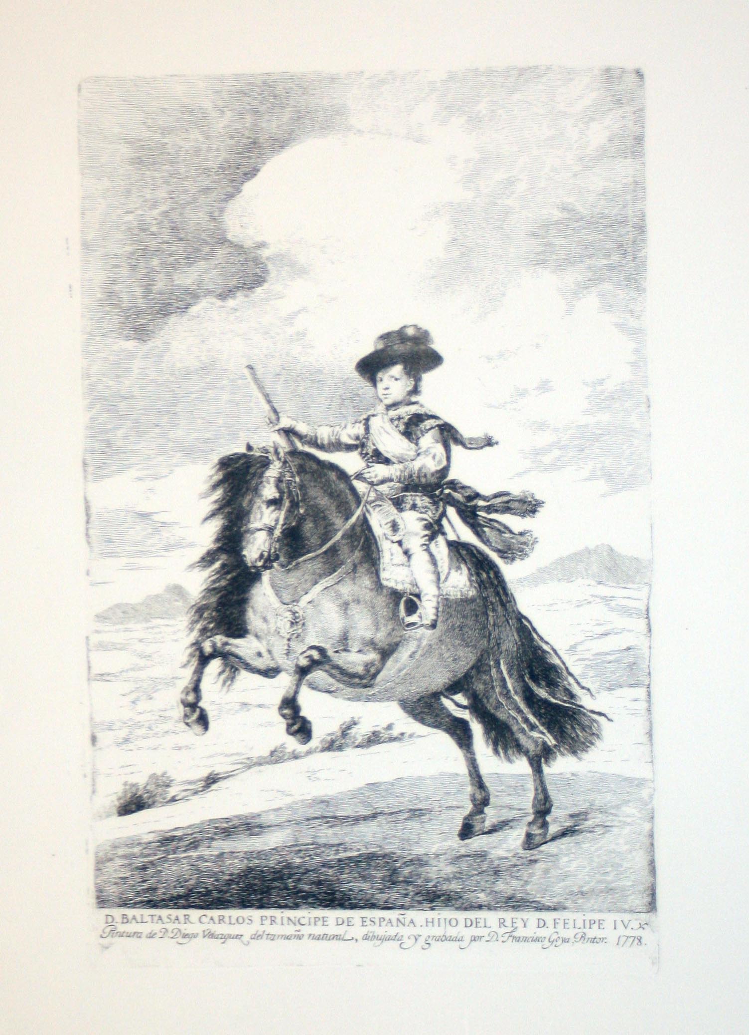 D. Baltasar Carlos, Principe de Espana, Hijo del Rey D. Felipe IV.