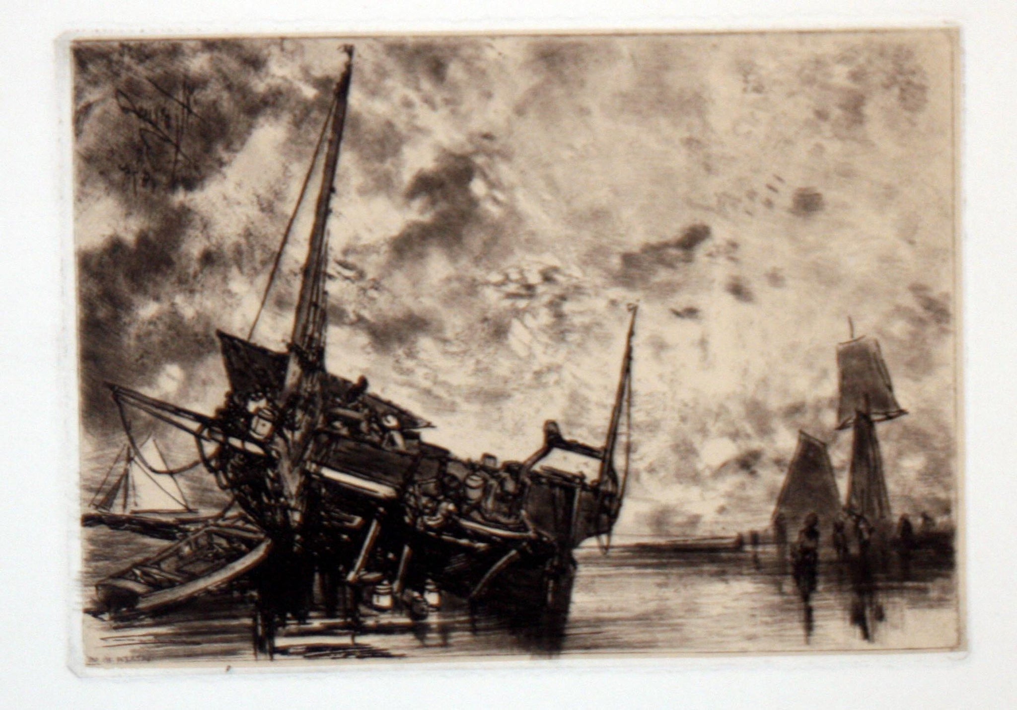 Six Eaux-fortes par Hervier.