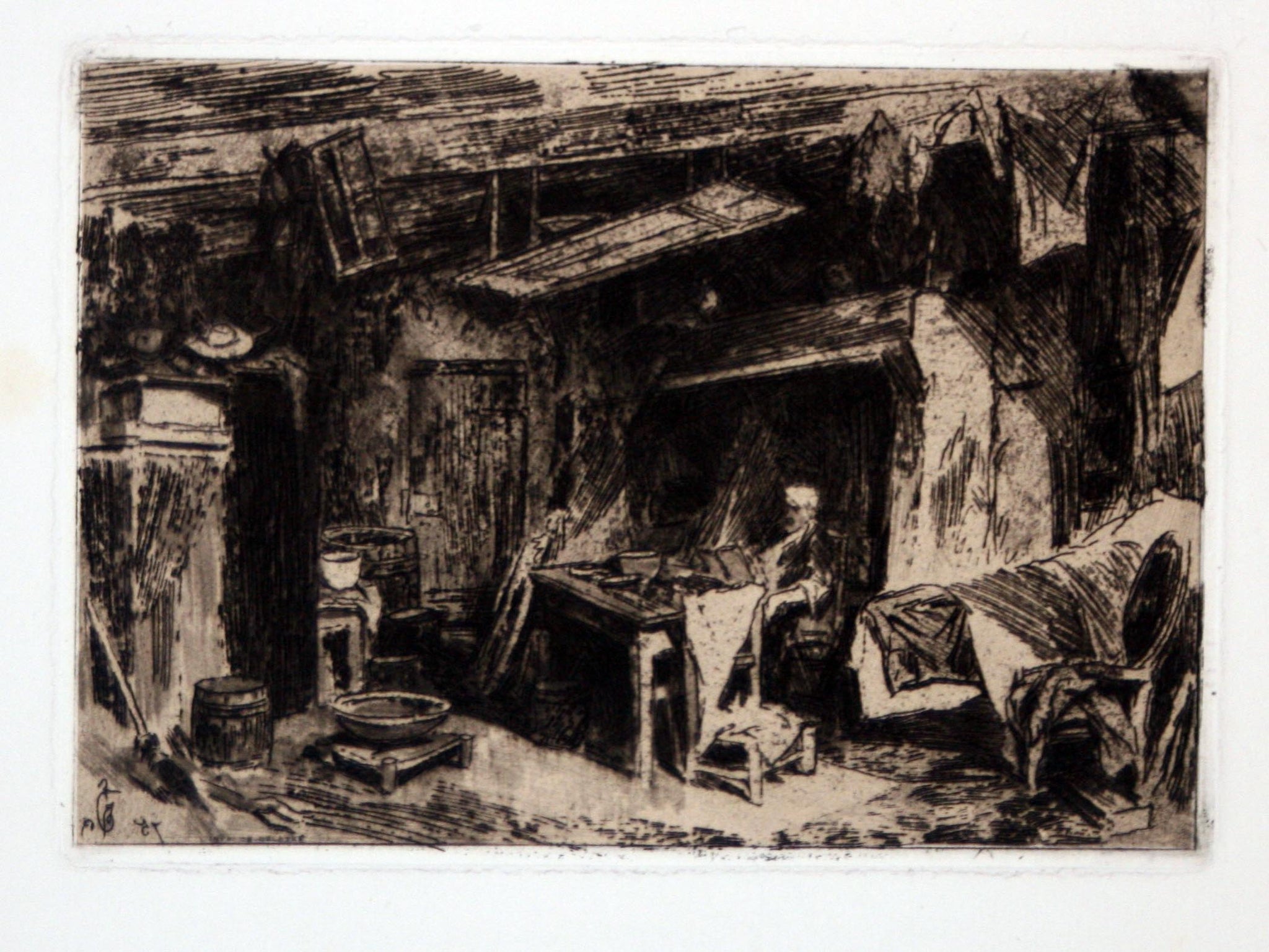 Six Eaux-fortes par Hervier.