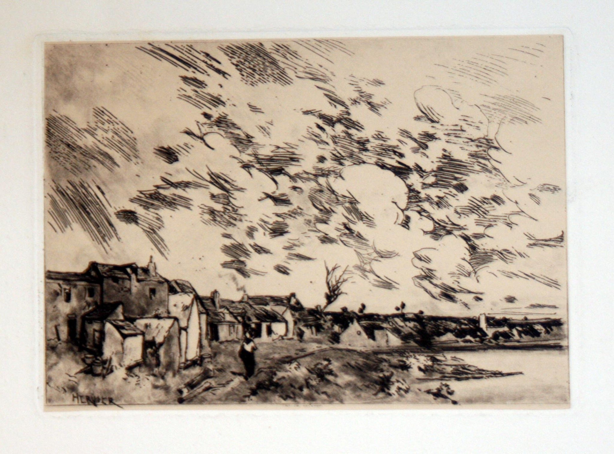 Six Eaux-fortes par Hervier.