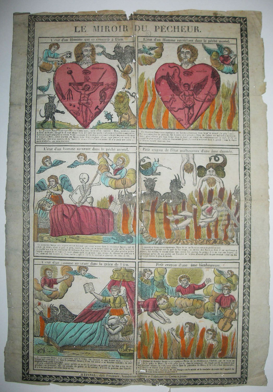 Le Miroir du Pêcheur (Les souffrances à venir en six sujets).