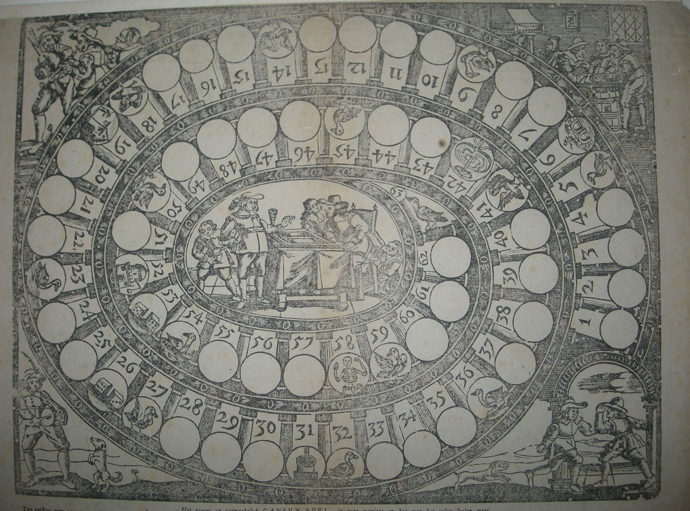 Jeu de l'Oie. c.1800.