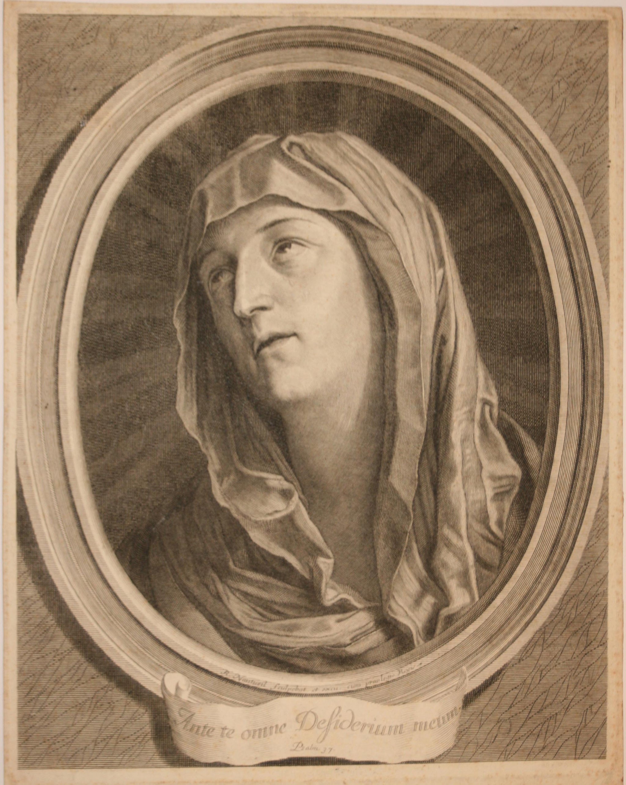 Buste de la Vierge.