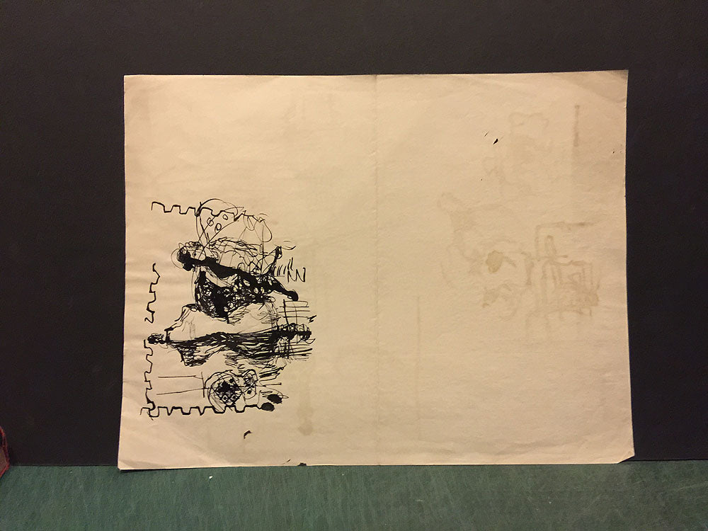 RECTO ET VERSO CROQUIS. c.1947-1948.