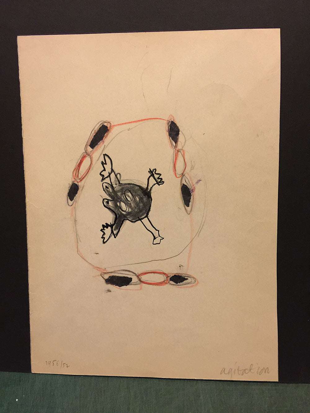 Agitation. 1956-1957.