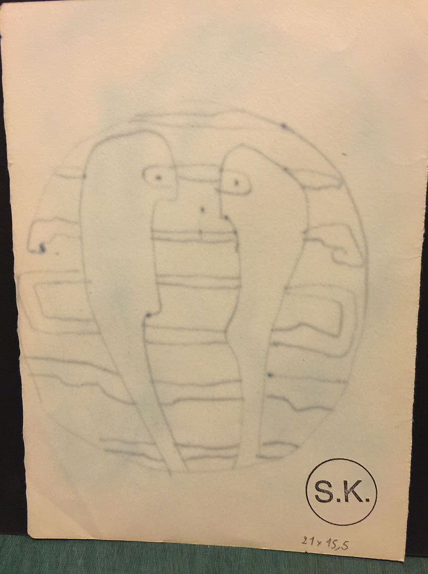 Les yeux dans les yeux. 1960.