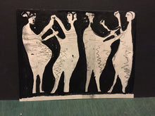 Charger l'image dans la galerie, 4 personnages ou deux couples. c.1964.