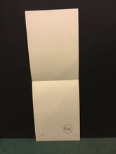 Charger l'image dans la galerie, FEMME. Carte de Voeux. c.1970.