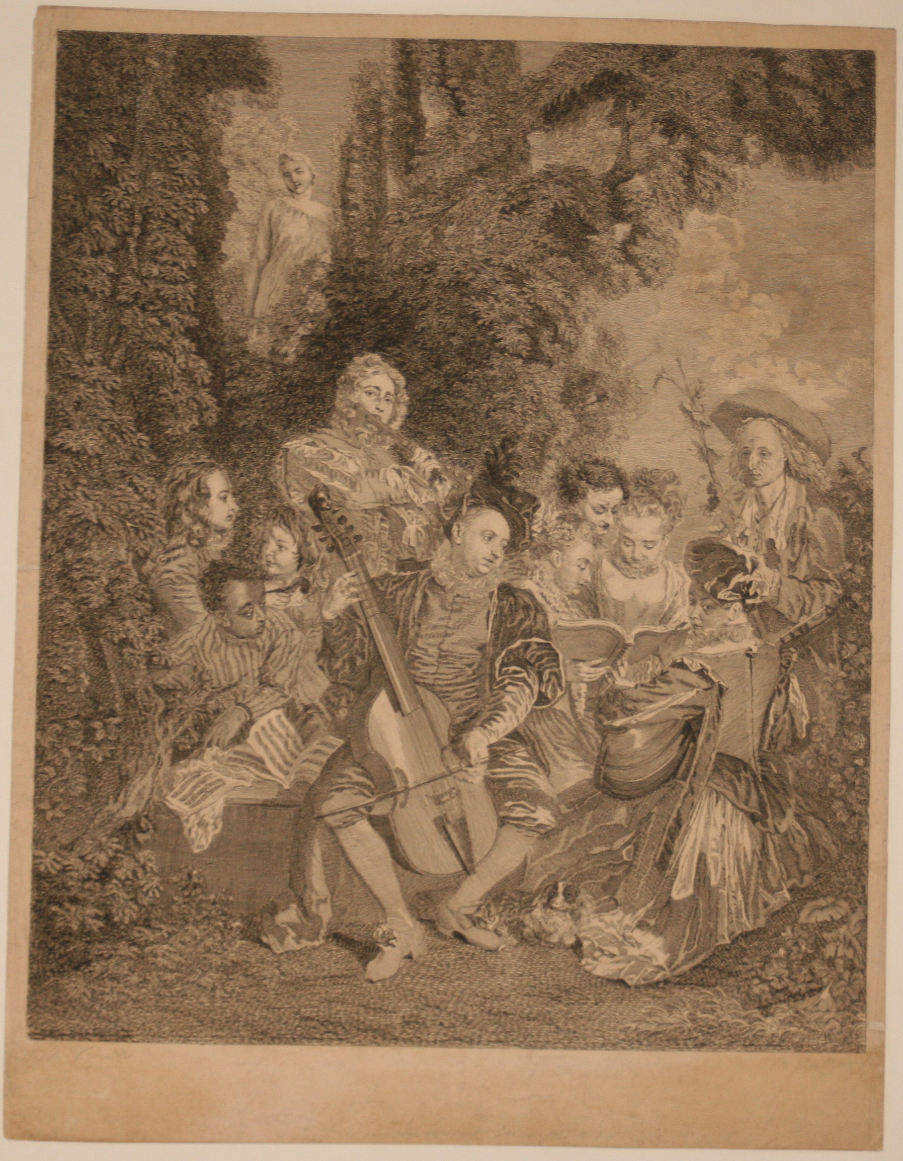 Le Concert champêtre.