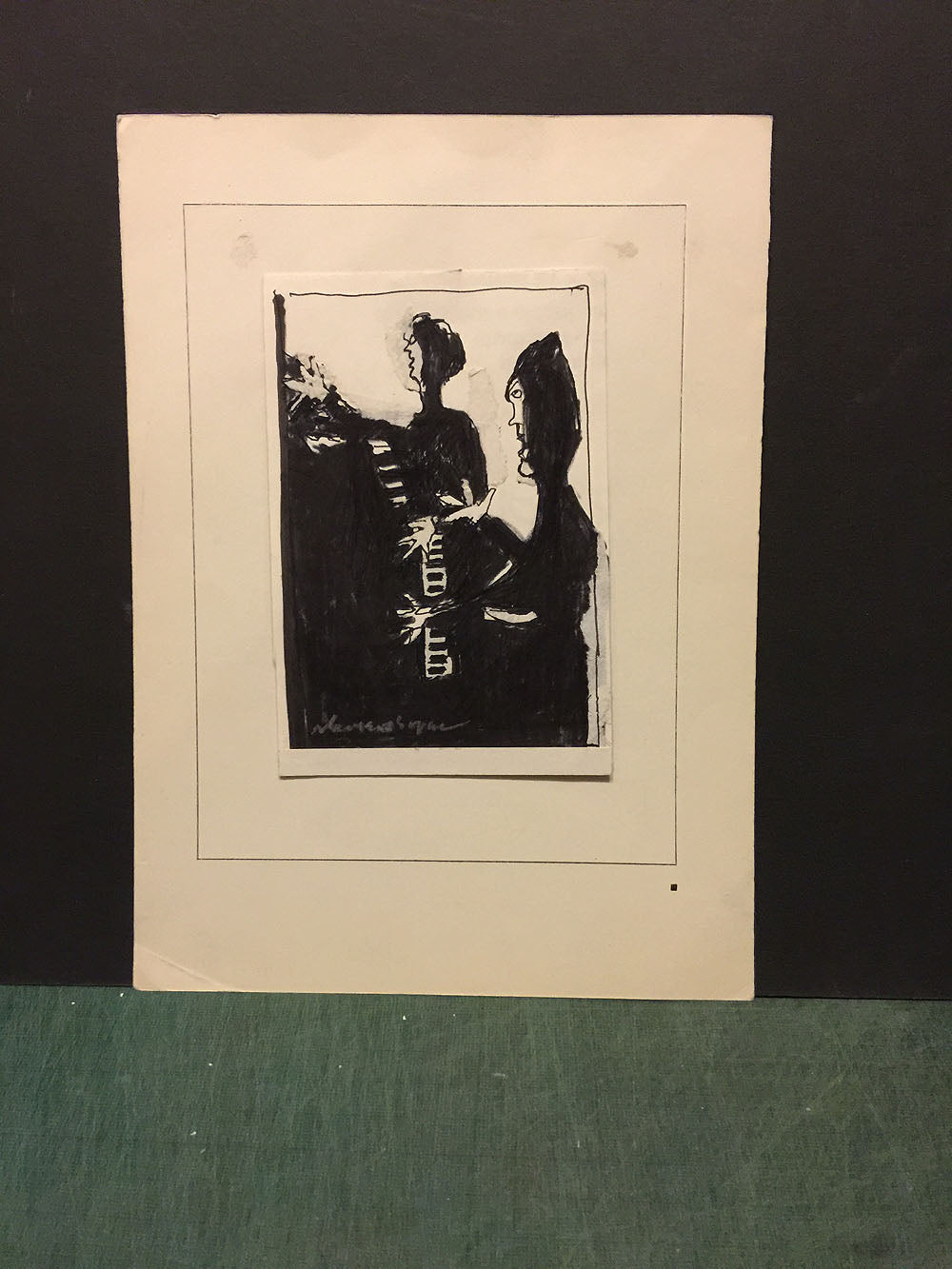 CONCERT A QUATRE MAINS. 1985.