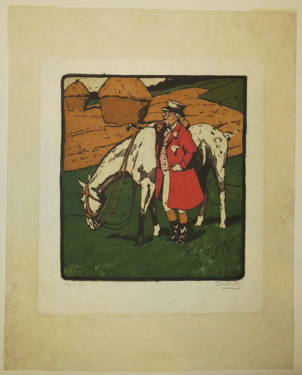 Le Cheval et son cavalier.