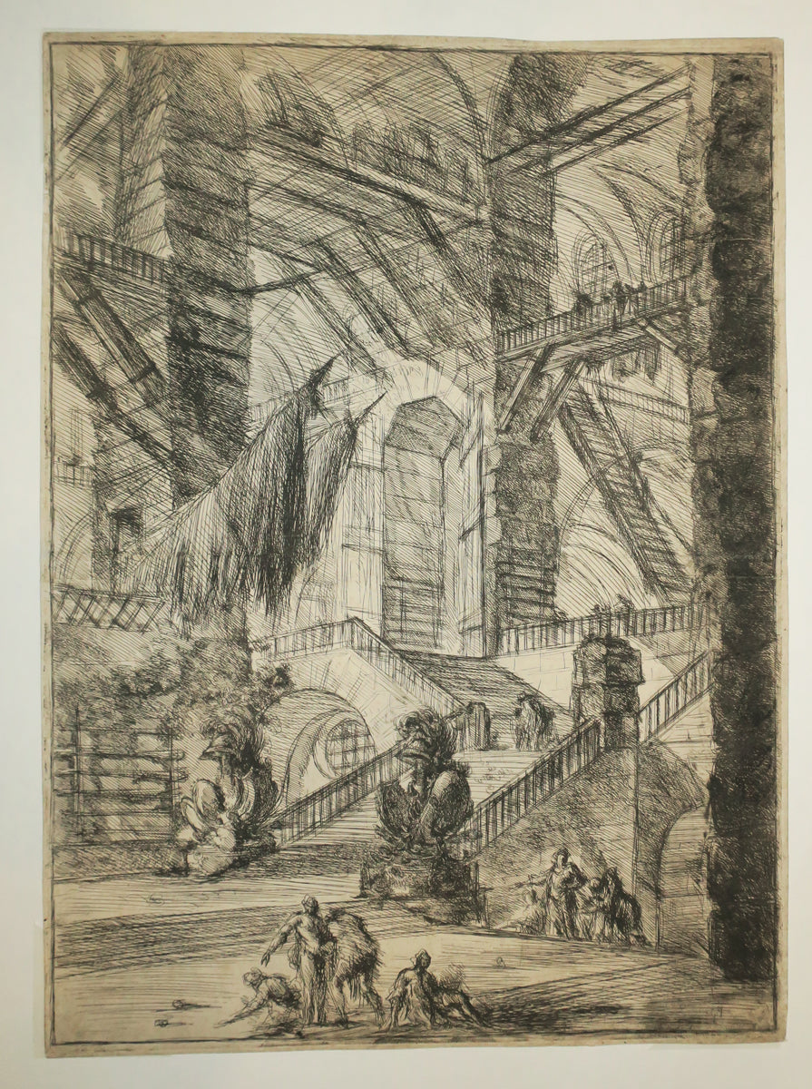 L'Escalier des Trophées. Planche VIII de l'ouvrage