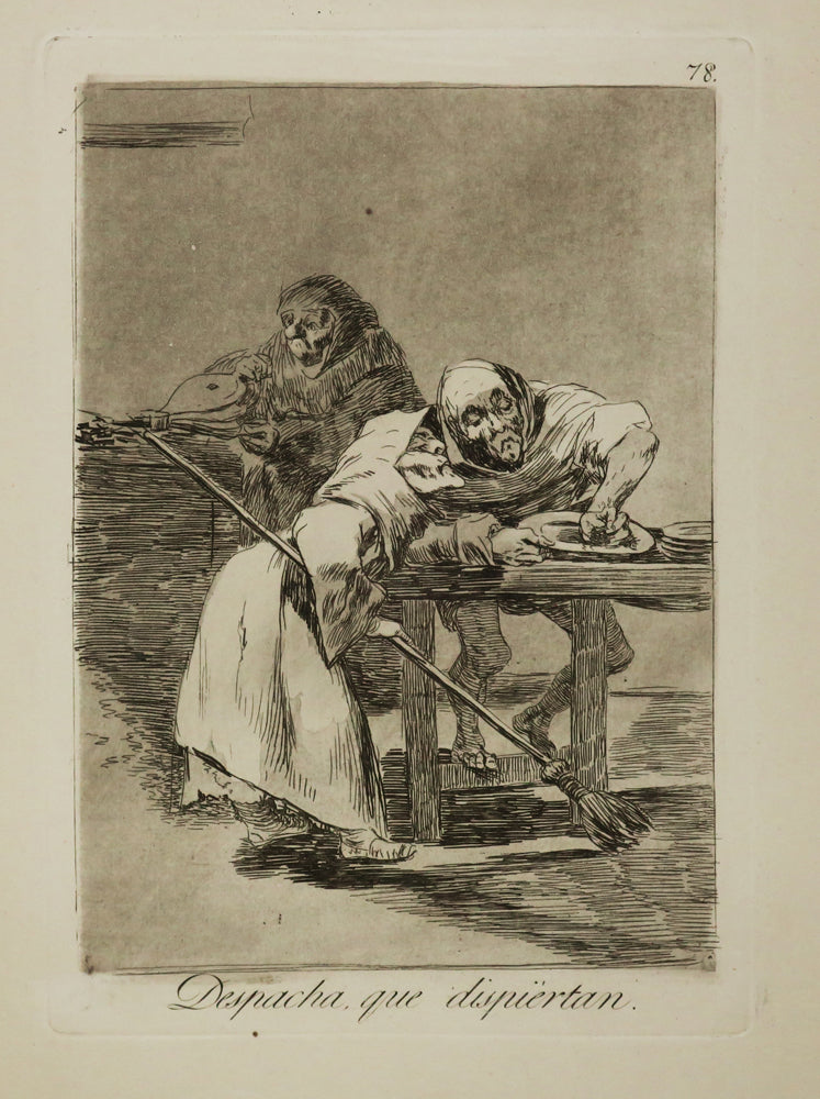 Despacha, que dispiertan (Dépêche-toi, qu'ils se réveillent).