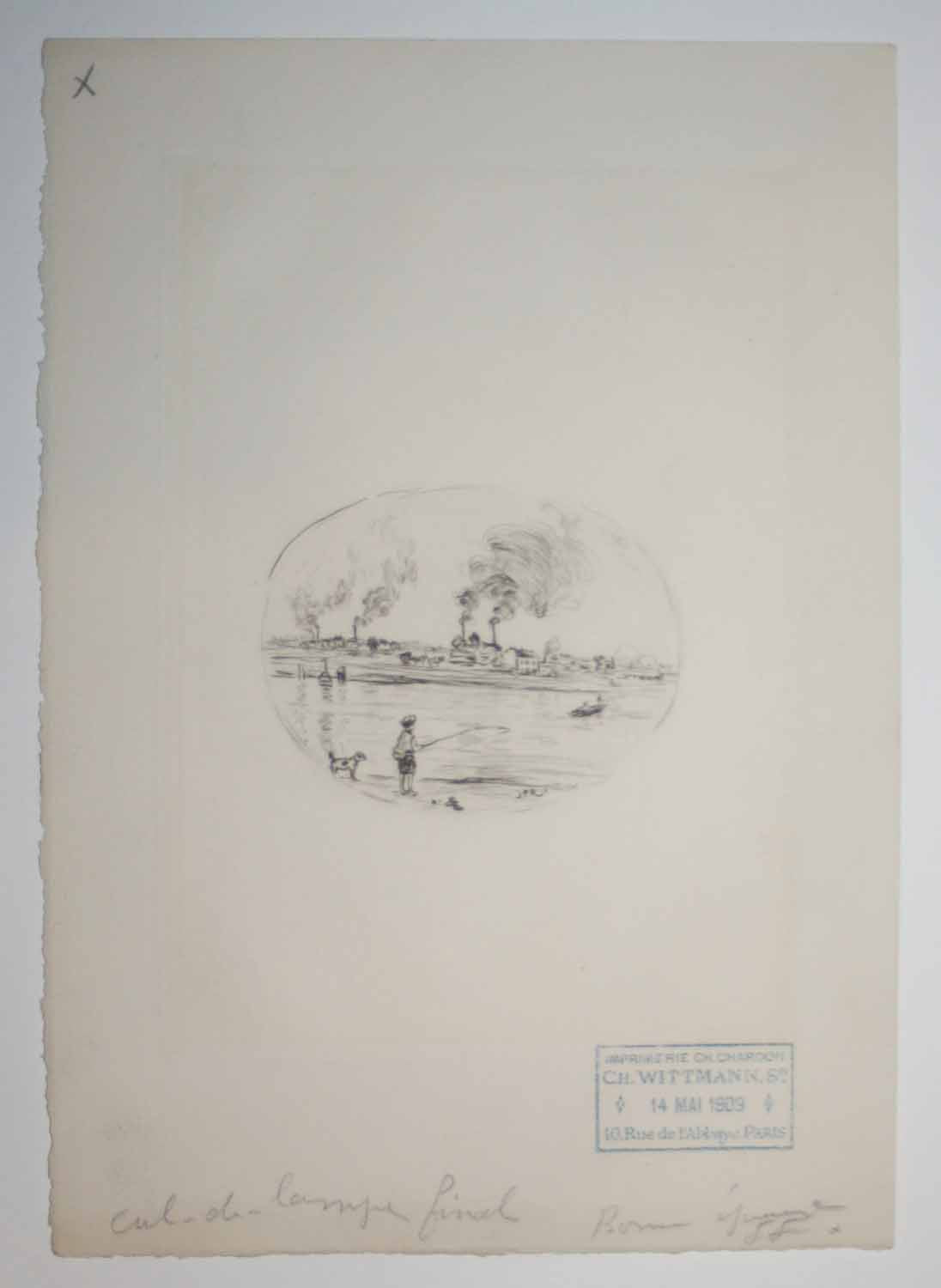 Cul-de-lampe. (Illustration pour