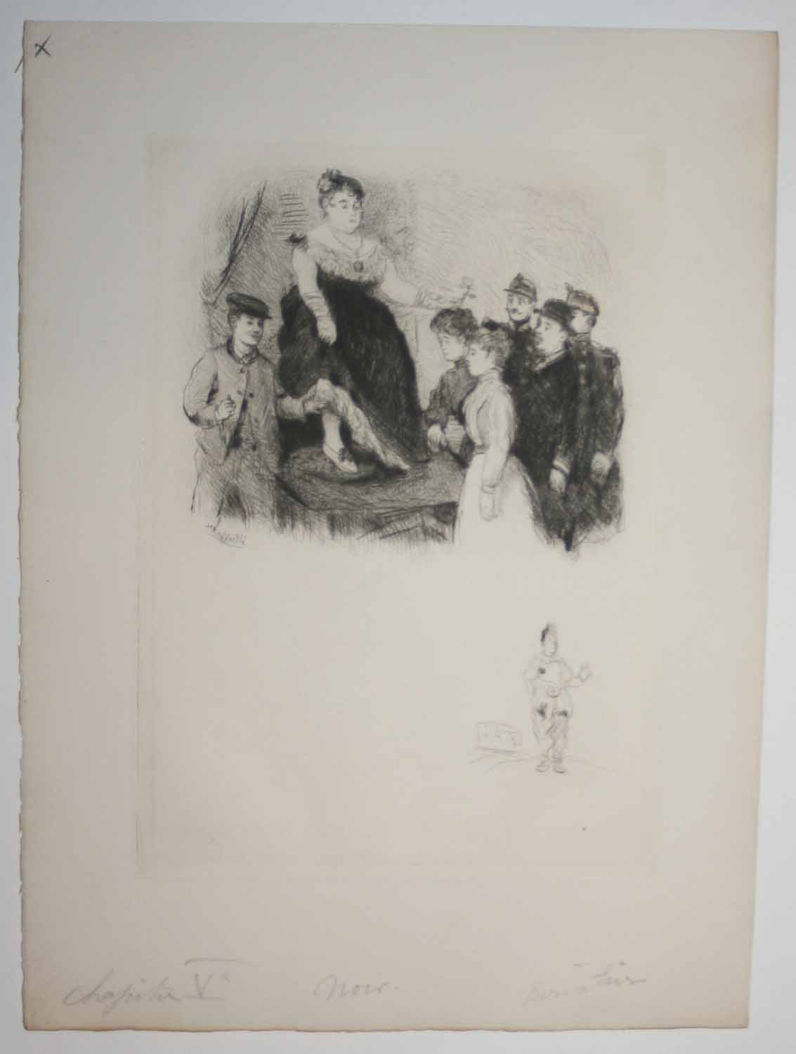 La géante. (Illustration pour