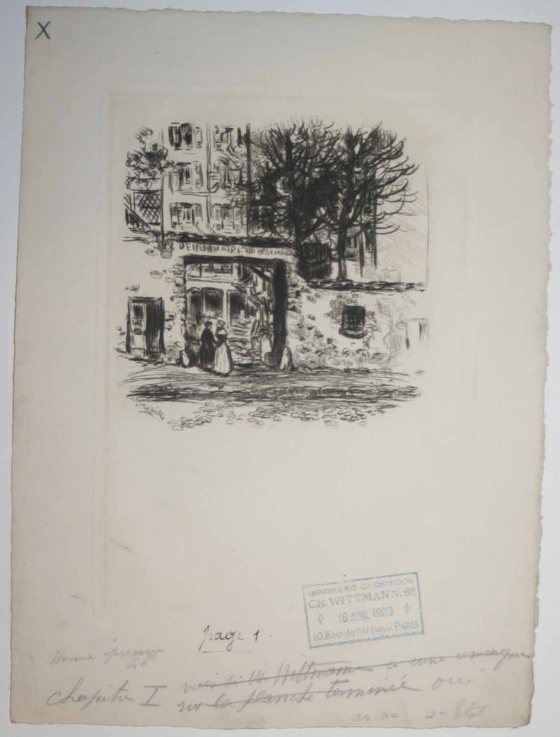 La maison Débonnaire & Cie. (Illustration pour