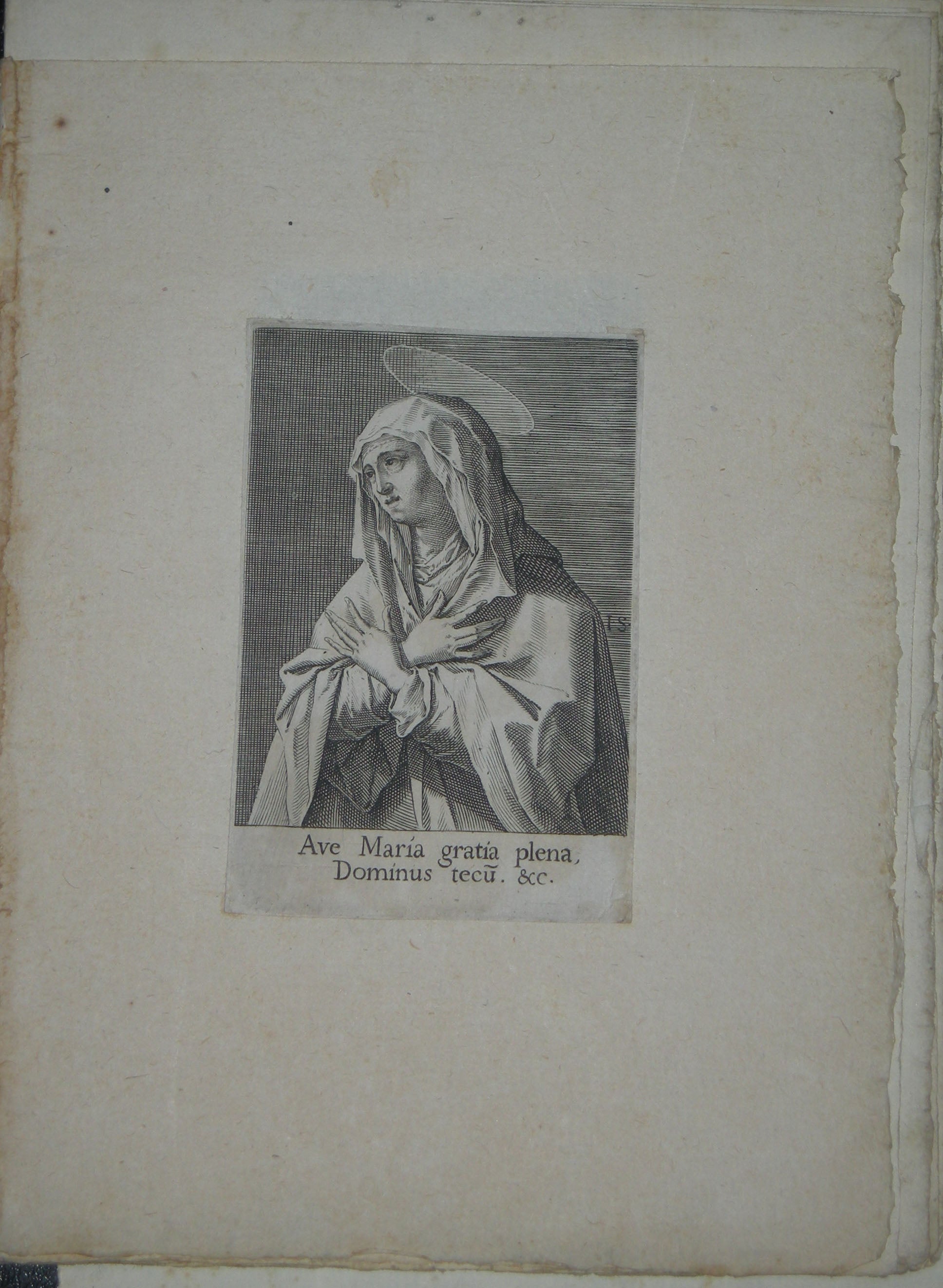 Le Christ, la Vierge et les Douze Apôtres.