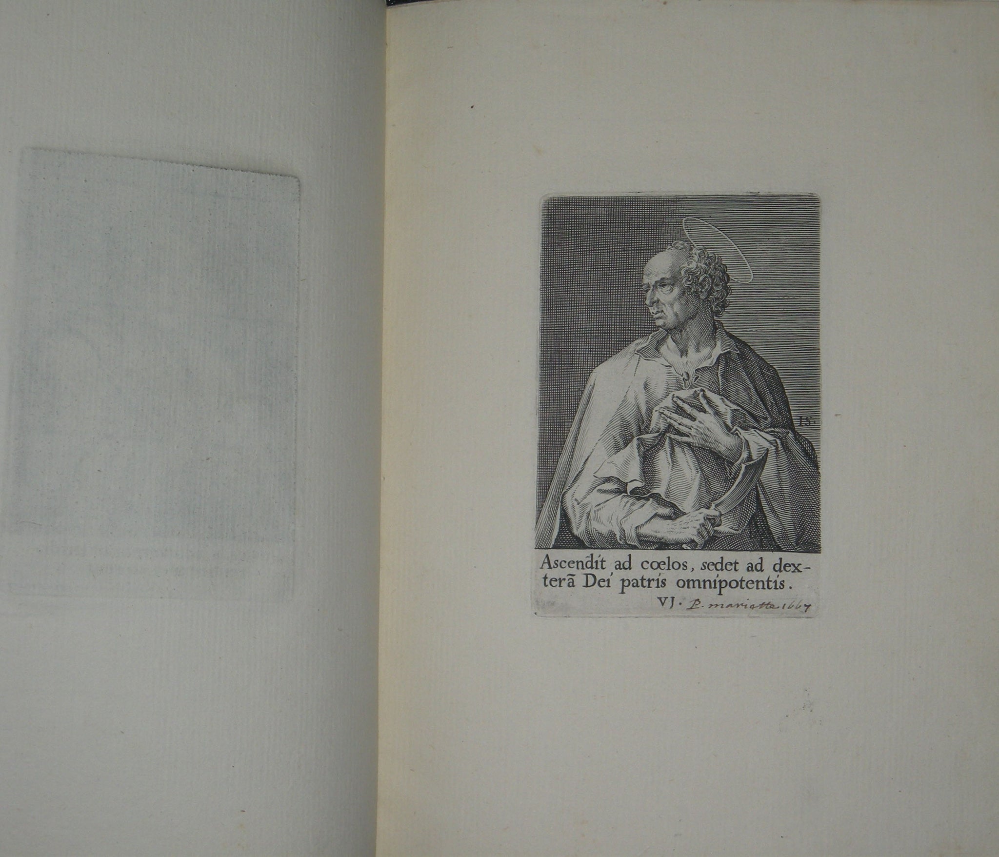 Le Christ, la Vierge et les Douze Apôtres.