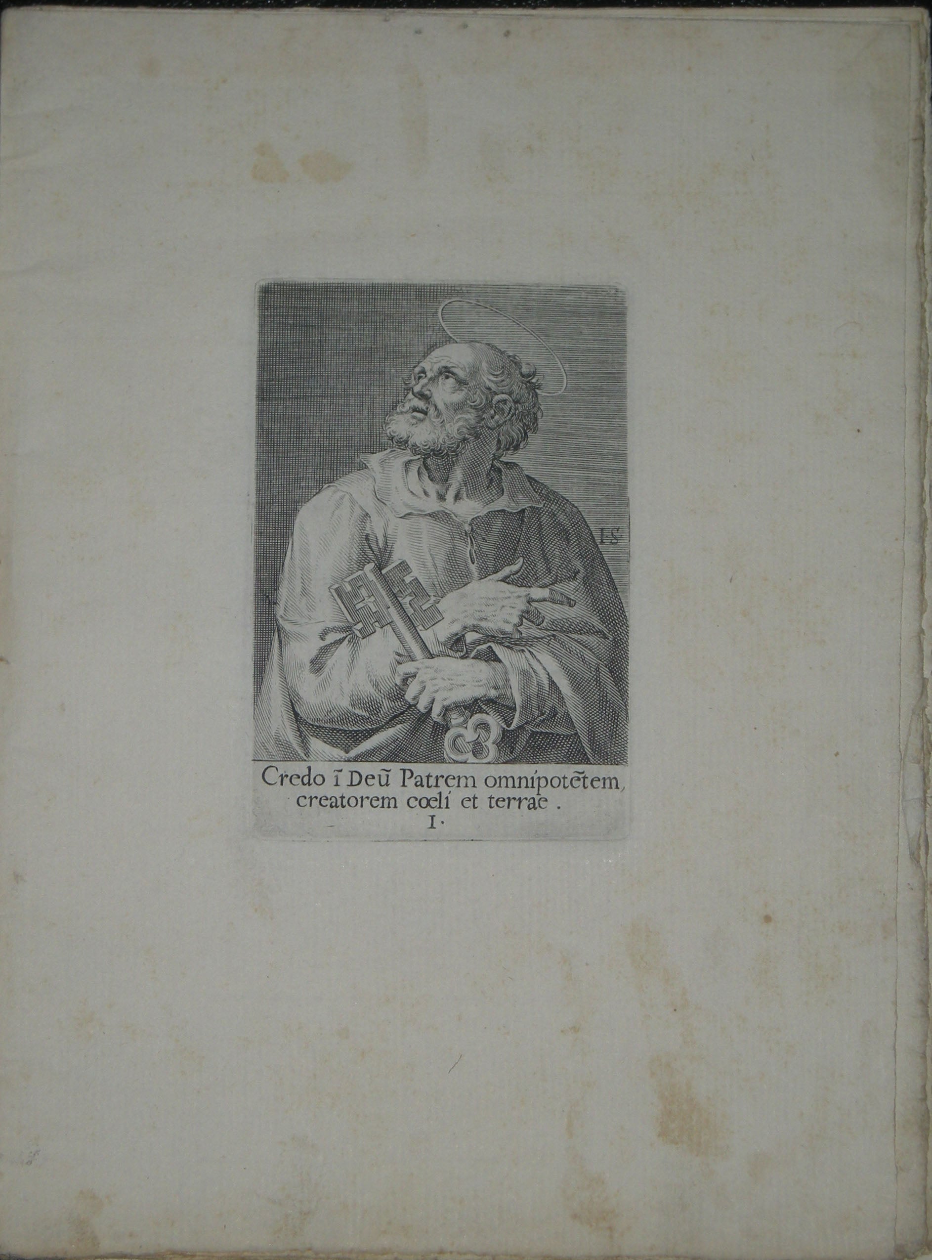 Le Christ, la Vierge et les Douze Apôtres.