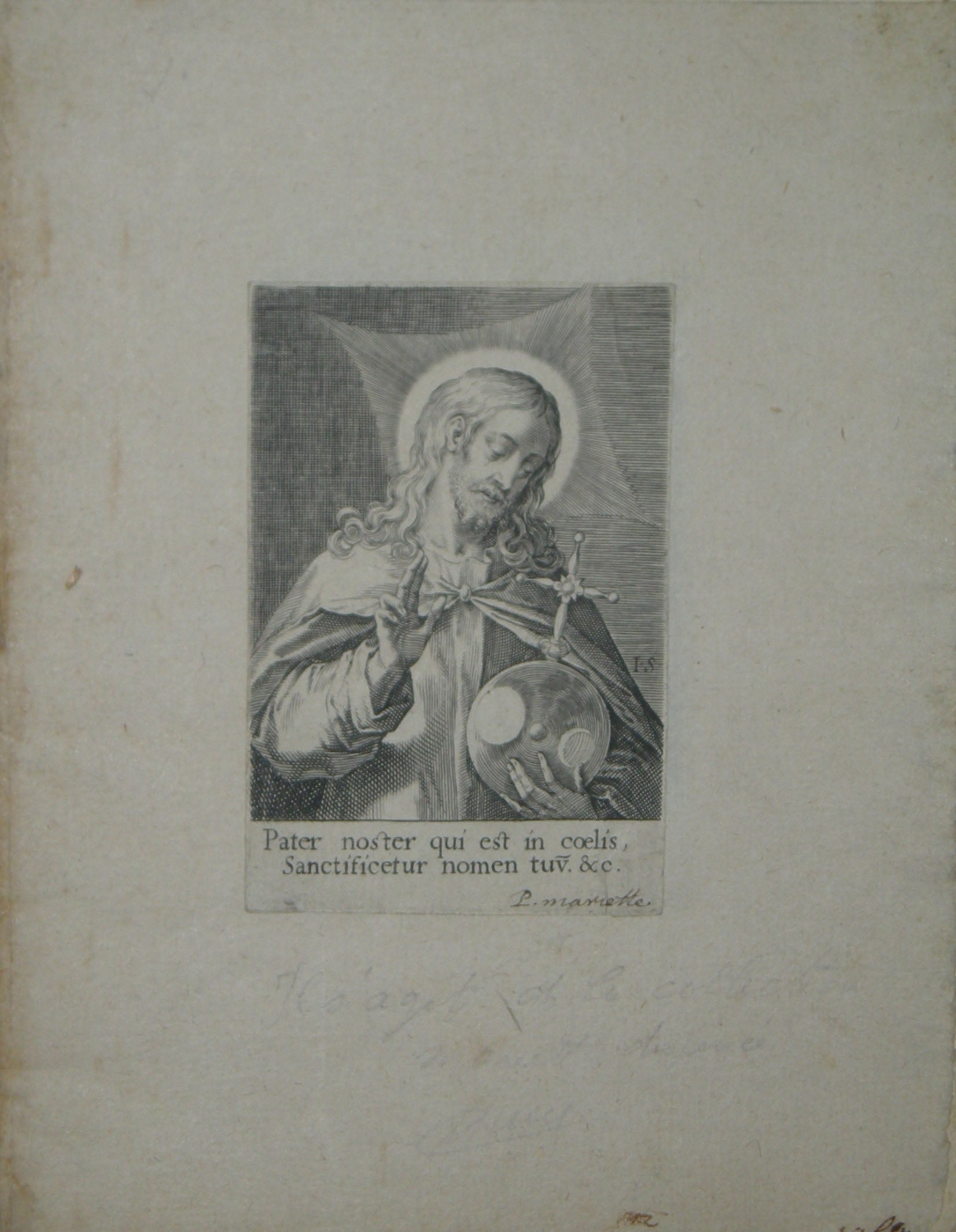 Le Christ, la Vierge et les Douze Apôtres.