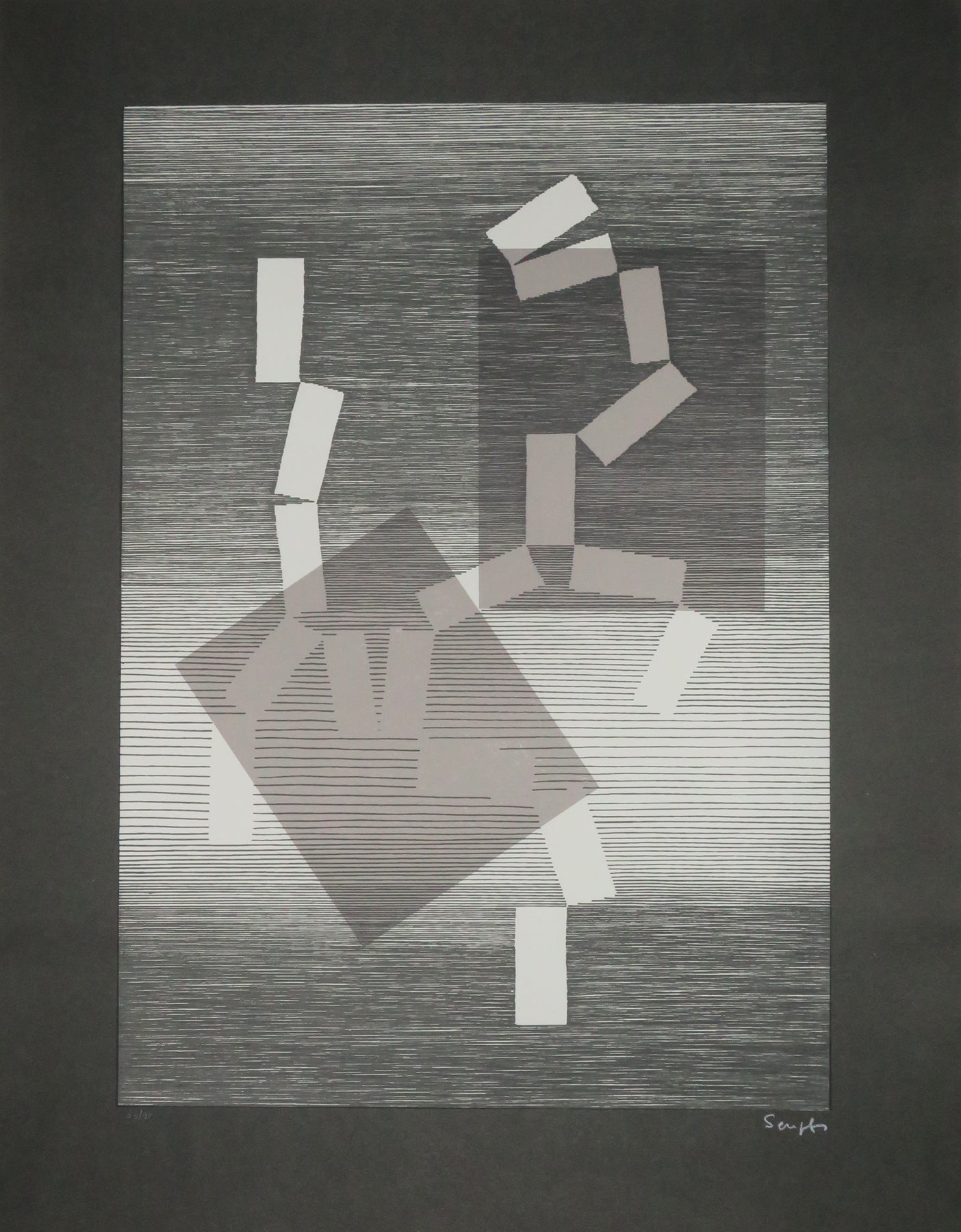 Intimes étendues. 1961.