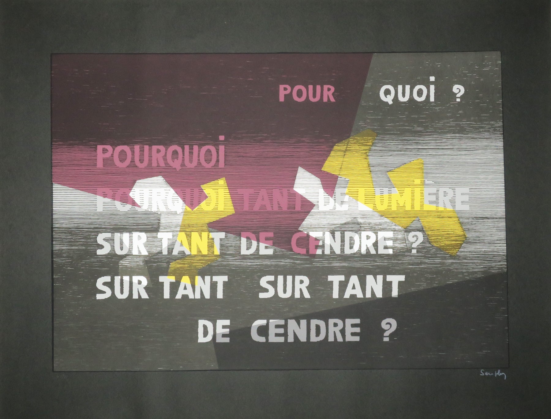 Intimes étendues. 1961.
