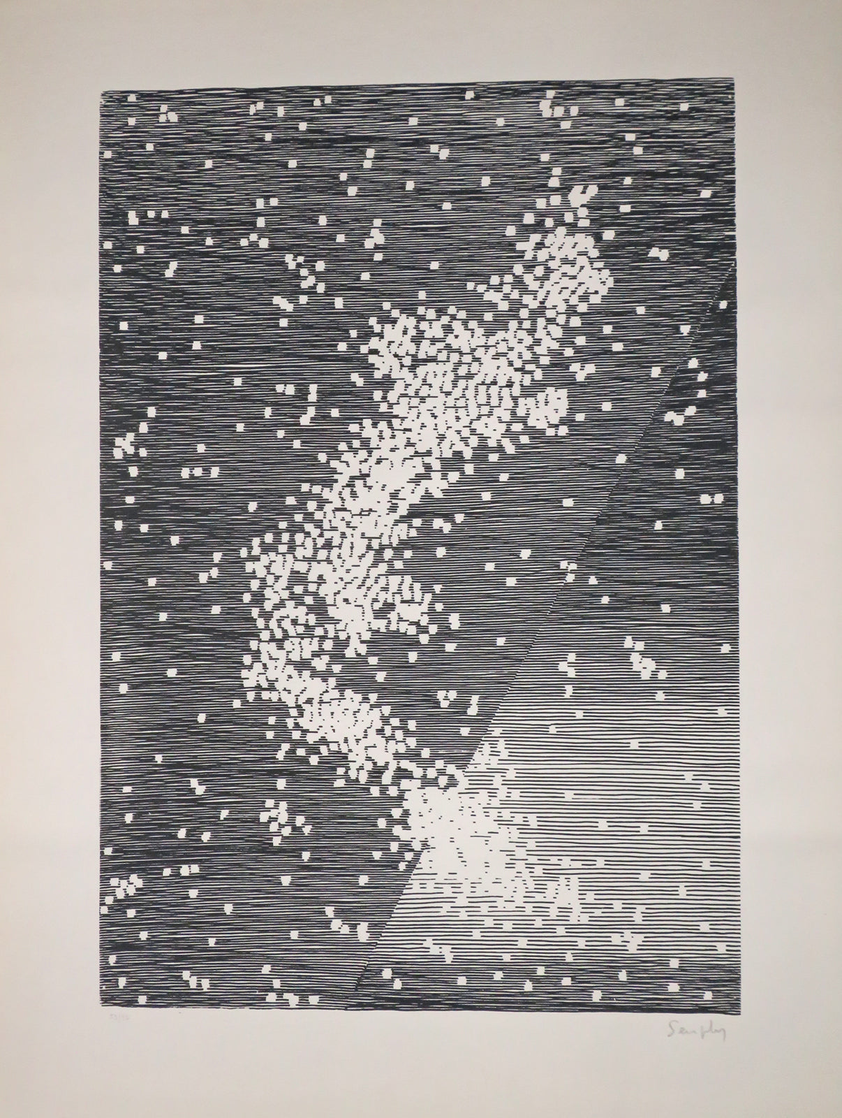 Intimes étendues. 1961.