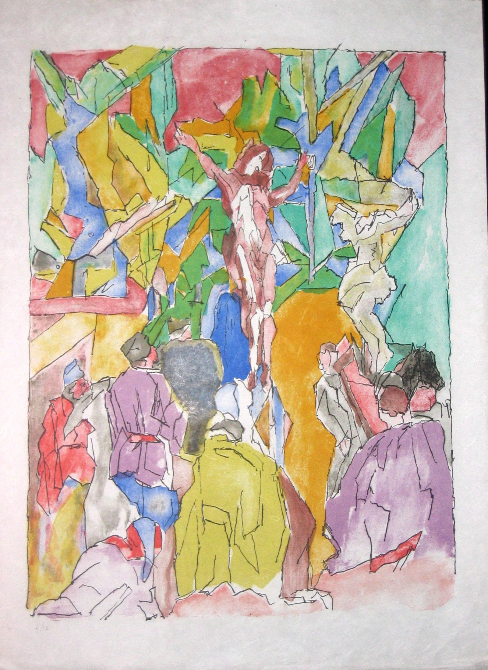 Représentation de Jésus crucifié (la même).