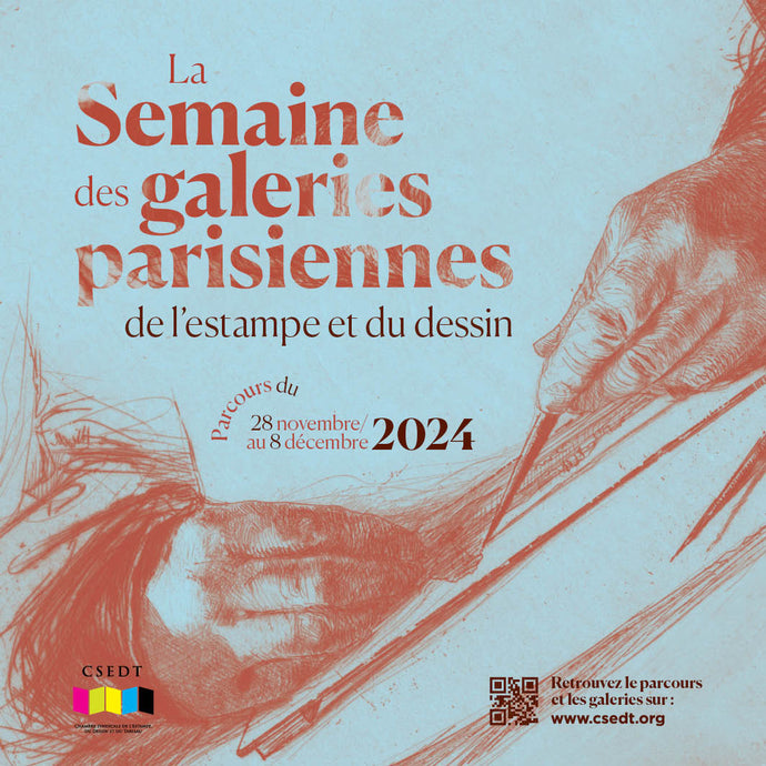 Semaine des Galeries parisiennes de l'Estampe et du Dessin - Expo "Autour de la lithographie"