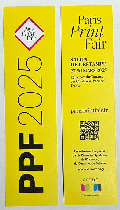 Paris Print Fair - Salon de l'Estampe - Mars 2025