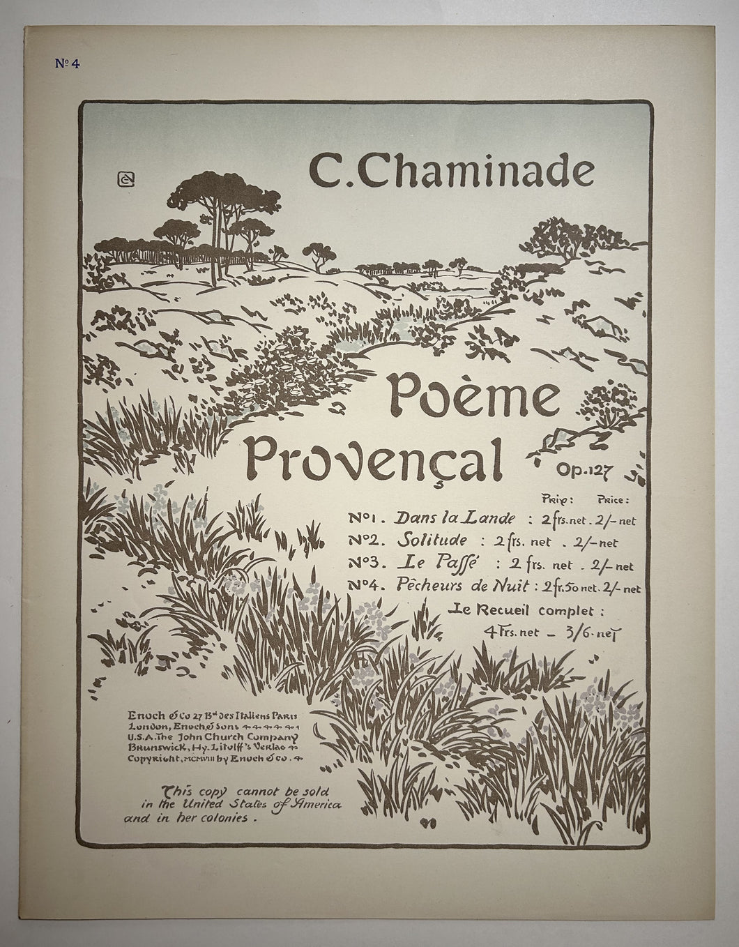 Poème Provençal (n°4  : Pêcheurs de nuit).